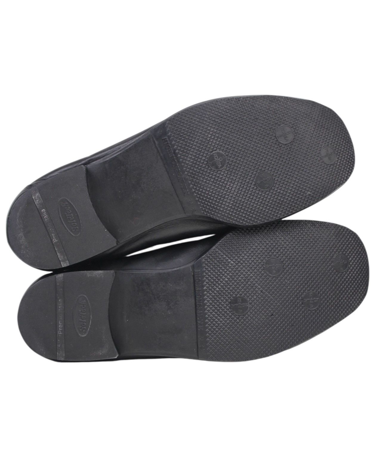 Balenciaga 1990S BALENCIAGA BLACK LEATHER NOIR HERITAGE LOAFER Size US 7.5 / EU 40-41 - 7 Thumbnail