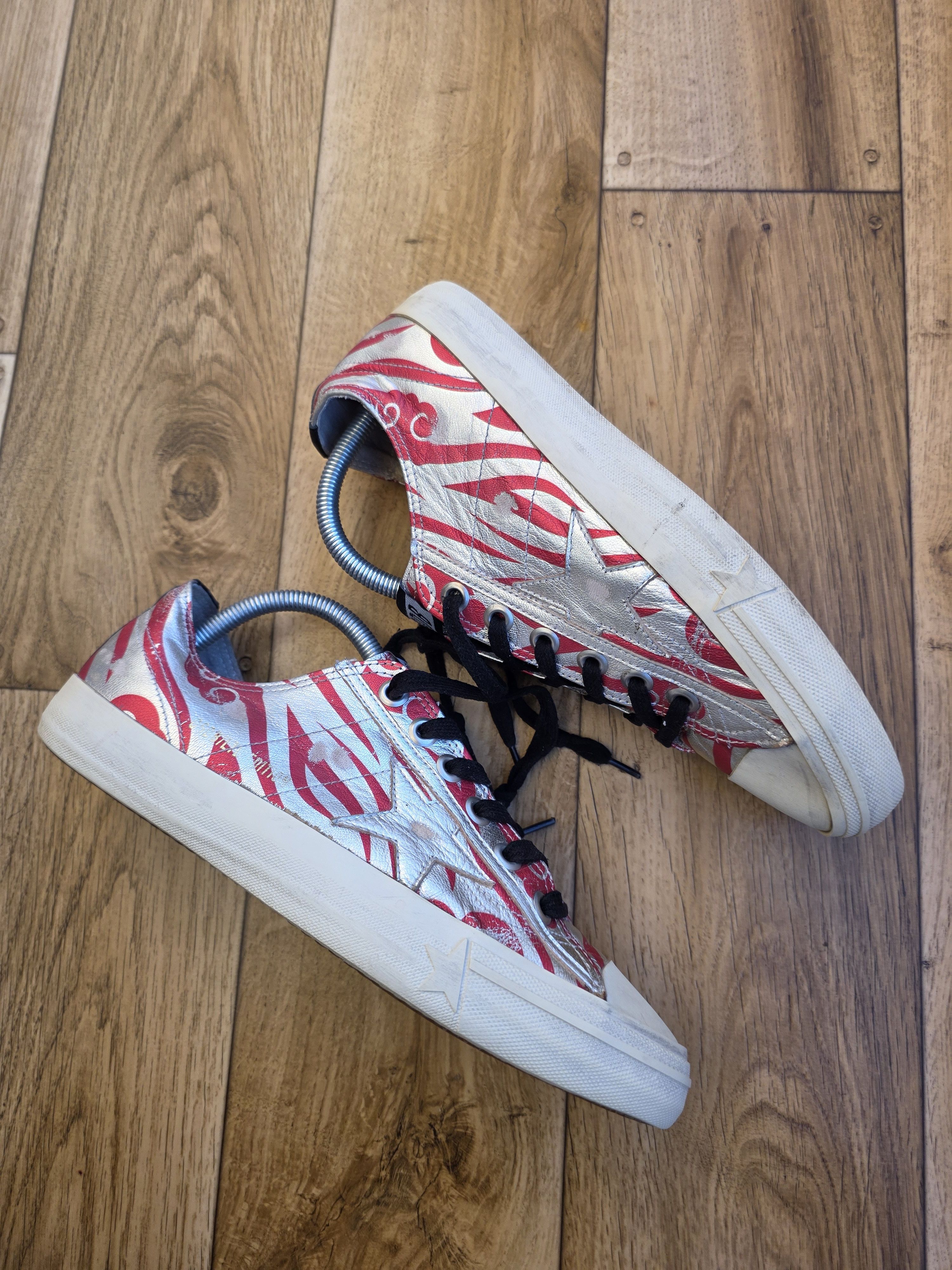 Golden Goose Golden Goose Vstar 2 Leather Sneakers Size US 7 / EU 40 - 5 Thumbnail