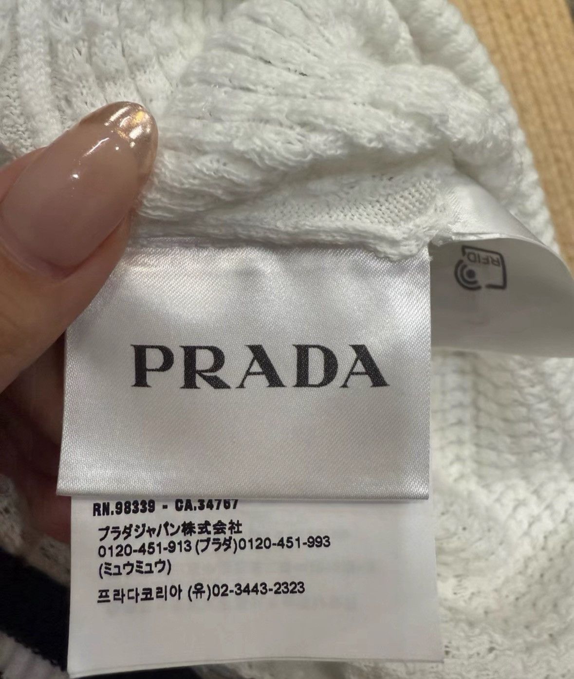 Prada Prada Hollow short-sleeved shirt| Size US M / EU 48-50 / 2 - 4 Thumbnail