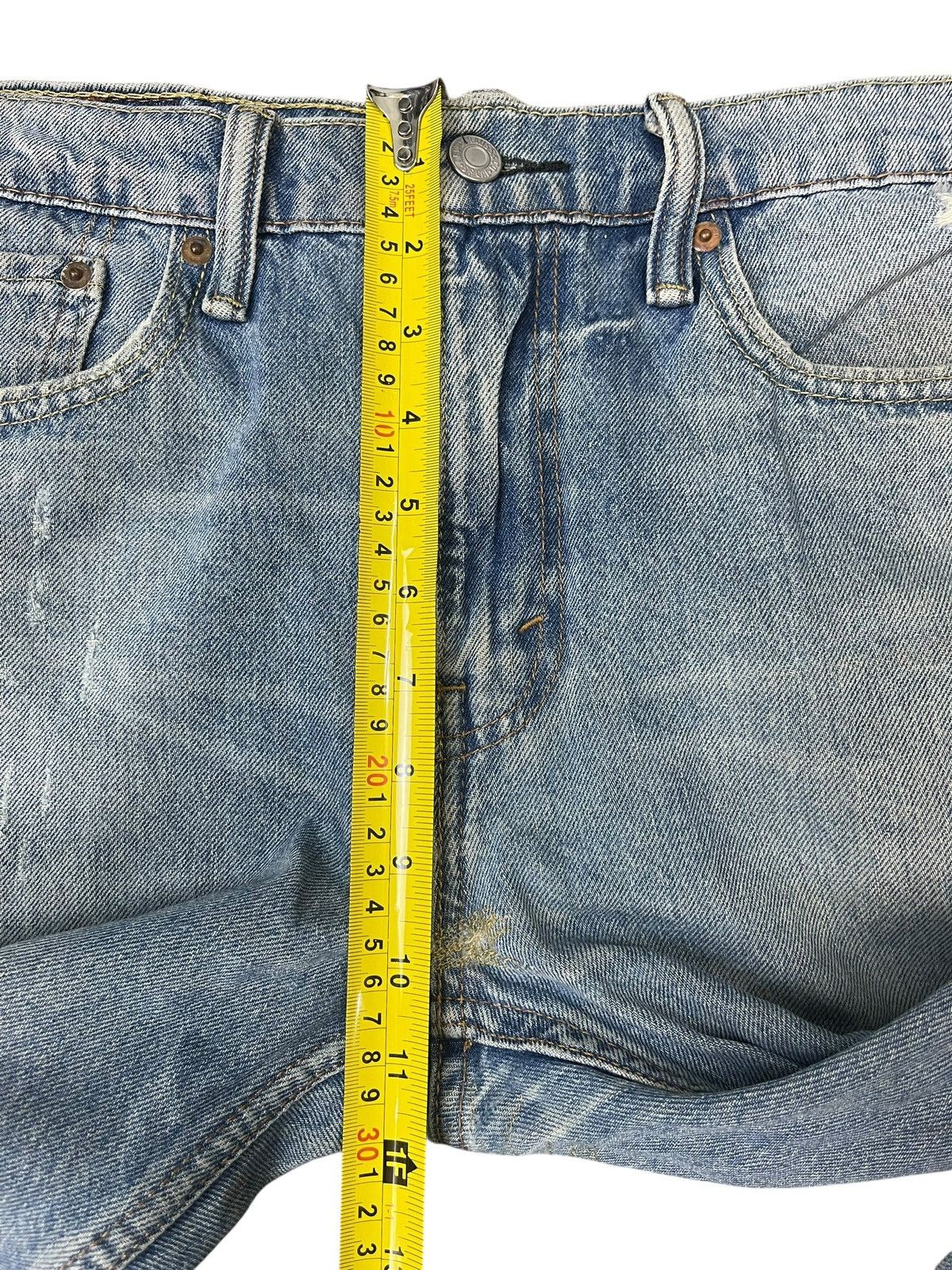 Levi's Vintage Levi’s 502 Distressed Jeans Size US 33 - 16 Thumbnail