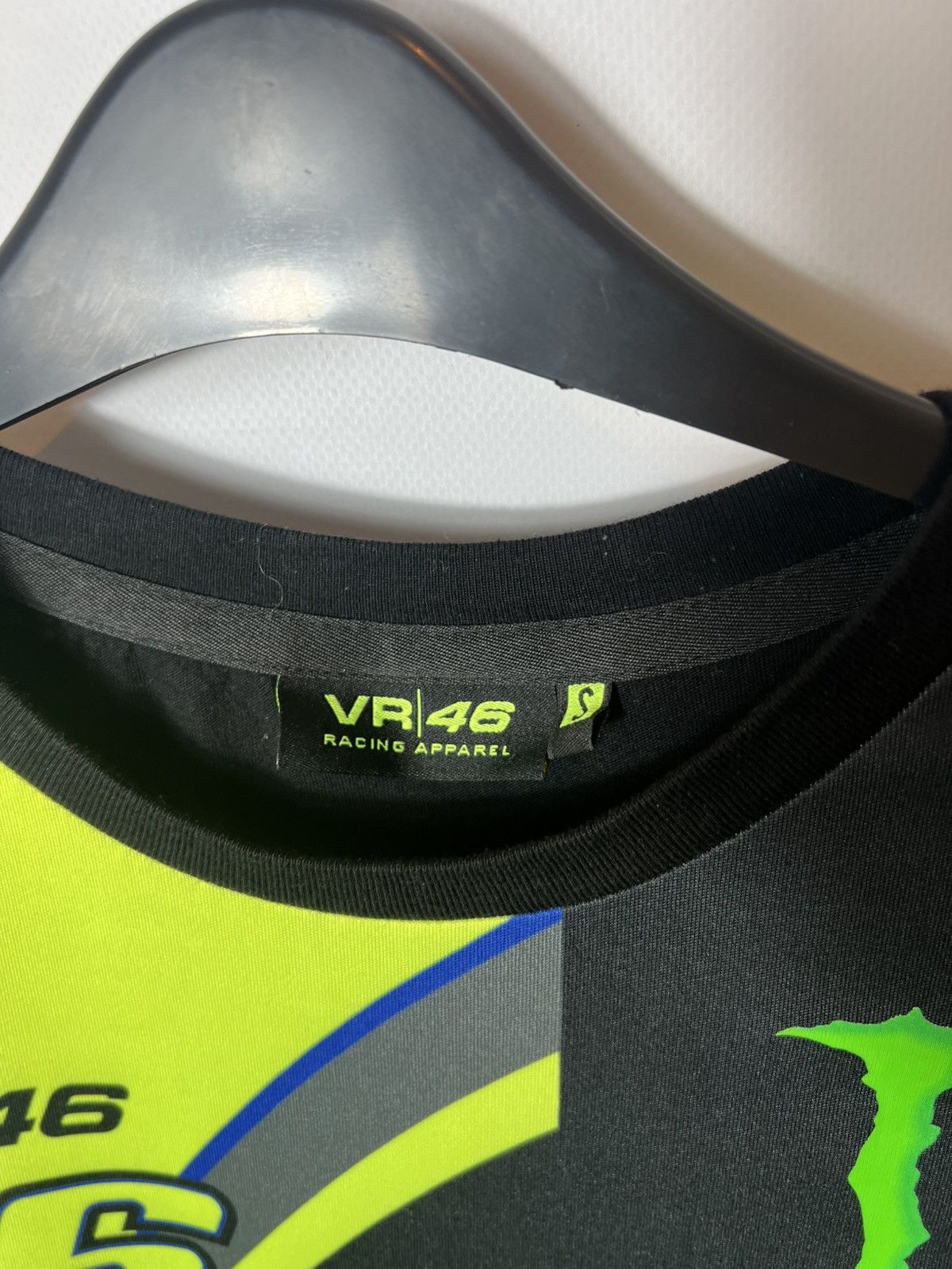 Yamaha MOTO GP YAMAHA MONSTER ENEGRY RACING VALENTINO ROSSI #46 TEE Size US S / EU 44-46 / 1 - 7 Thumbnail