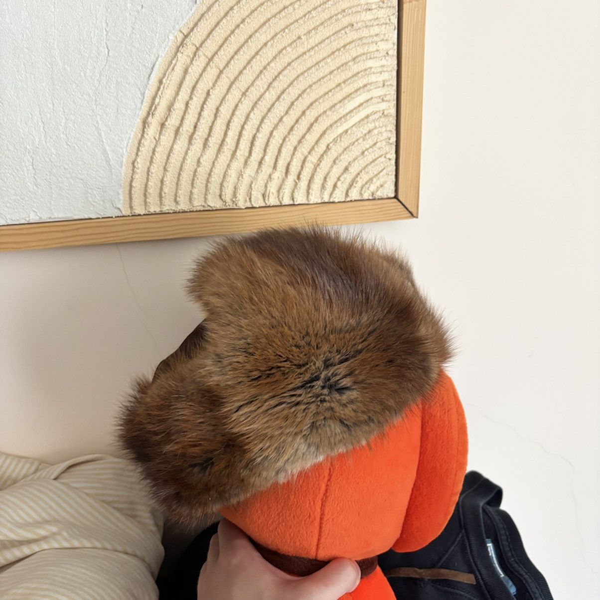 Hysteric Glamour Vintage 80’s Ushanka Hat Real Fur Brown Quilted Lining Size ONE SIZE - 5 Thumbnail