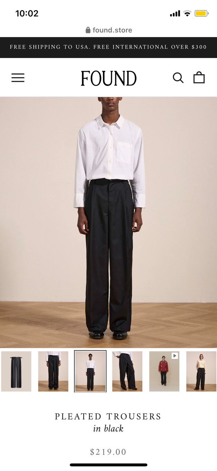 Other Found Double Pleated Pants Size US 32 / EU 48 - 6 Thumbnail