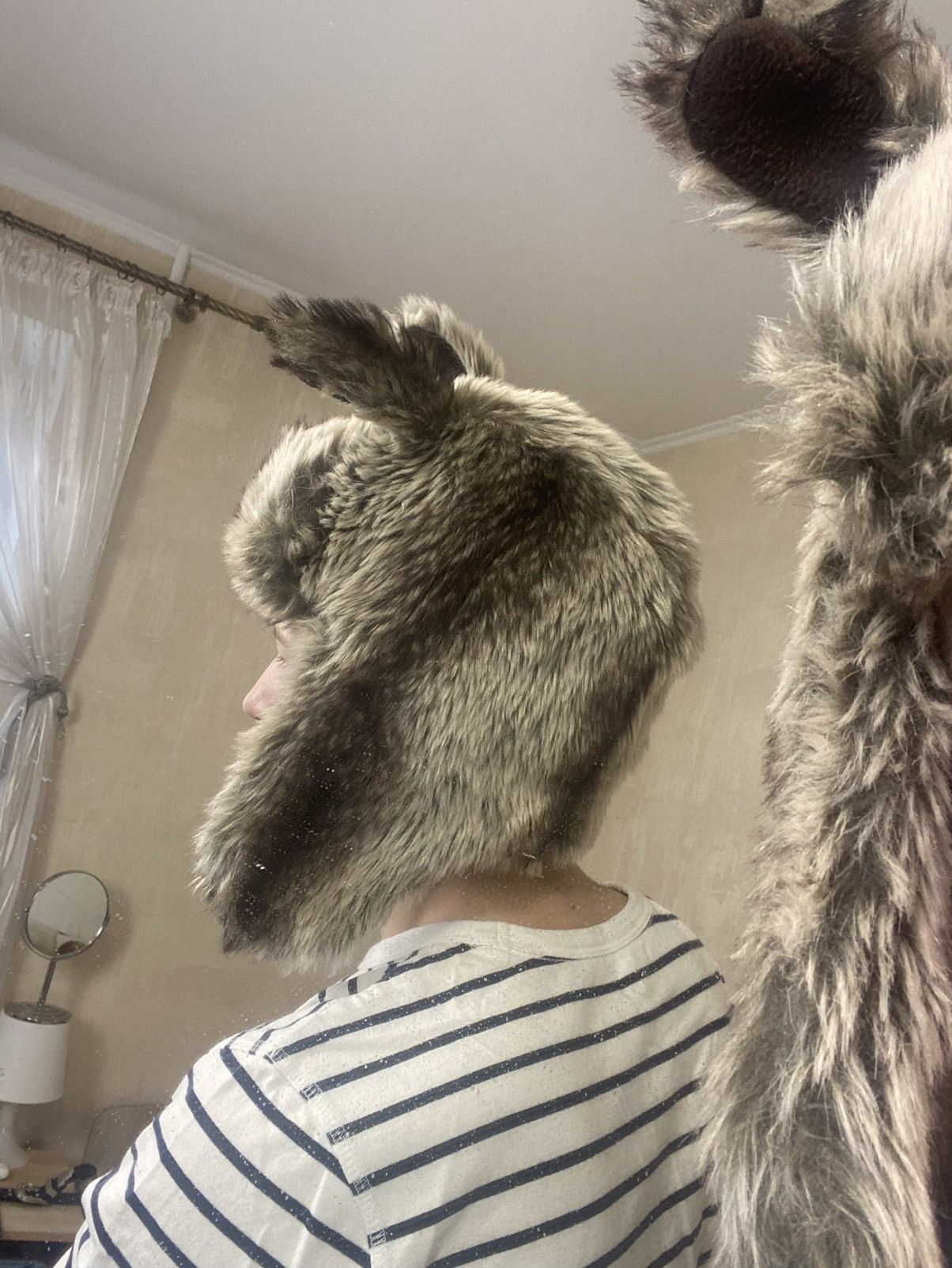 Hysteric Glamour 🔥 Fur Ushanka if six was nine Style Mohair Hat Japan Y2K Size ONE SIZE - 1 Thumbnail