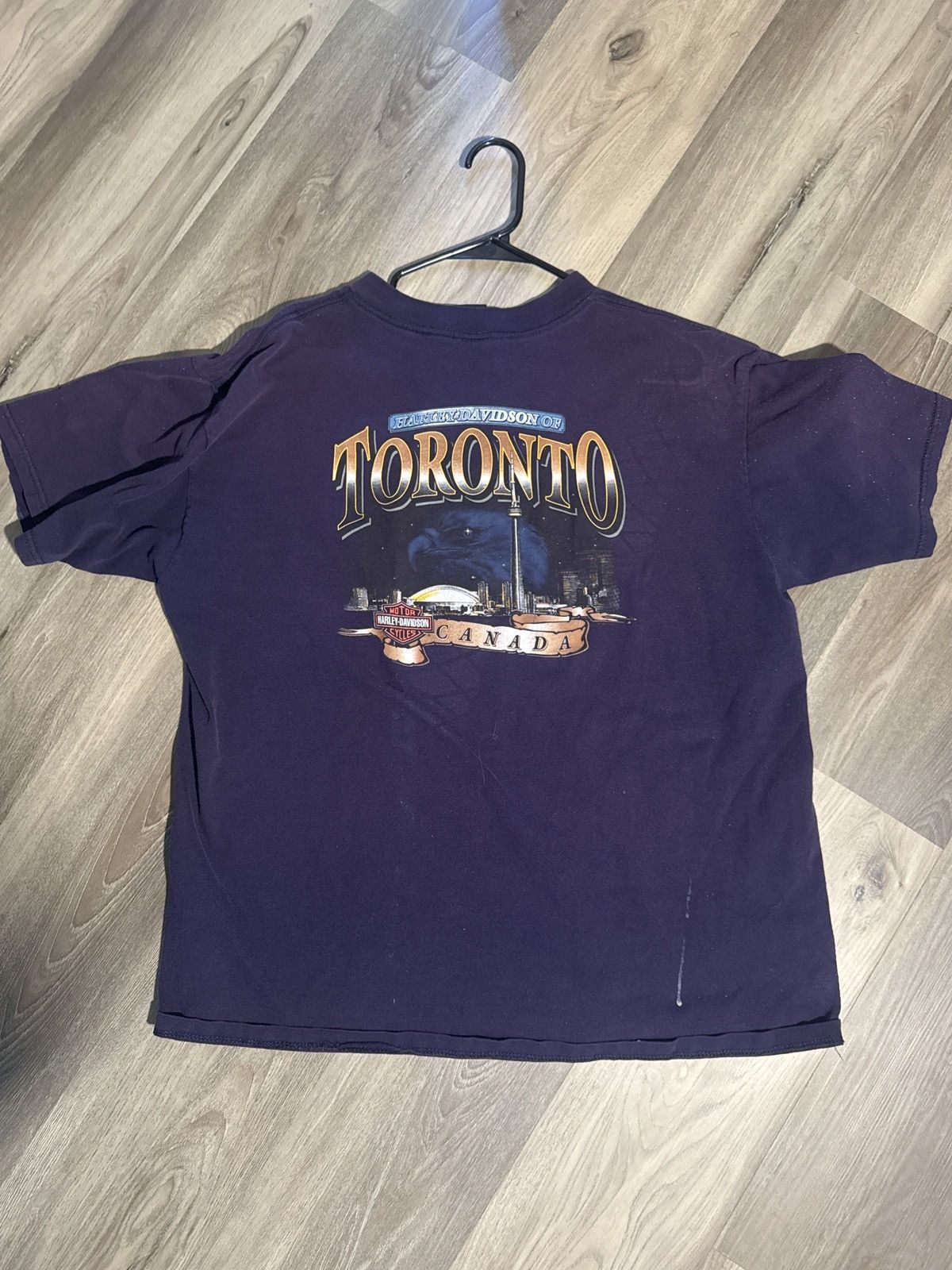 Harley Davidson Harley Davidson Toronto Canada Tee Size US XL / EU 56 / 4 - 1 Thumbnail