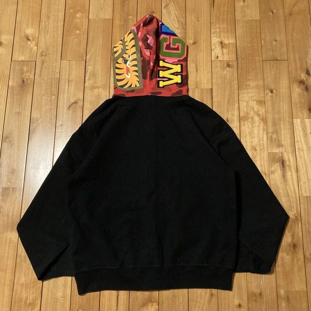 Bape 🔥NFS limited🔥 BAPE Pharrell Camo Shark Full Zip Hoodie NIGO Size US M / EU 48-50 / 2 - 3 Thumbnail