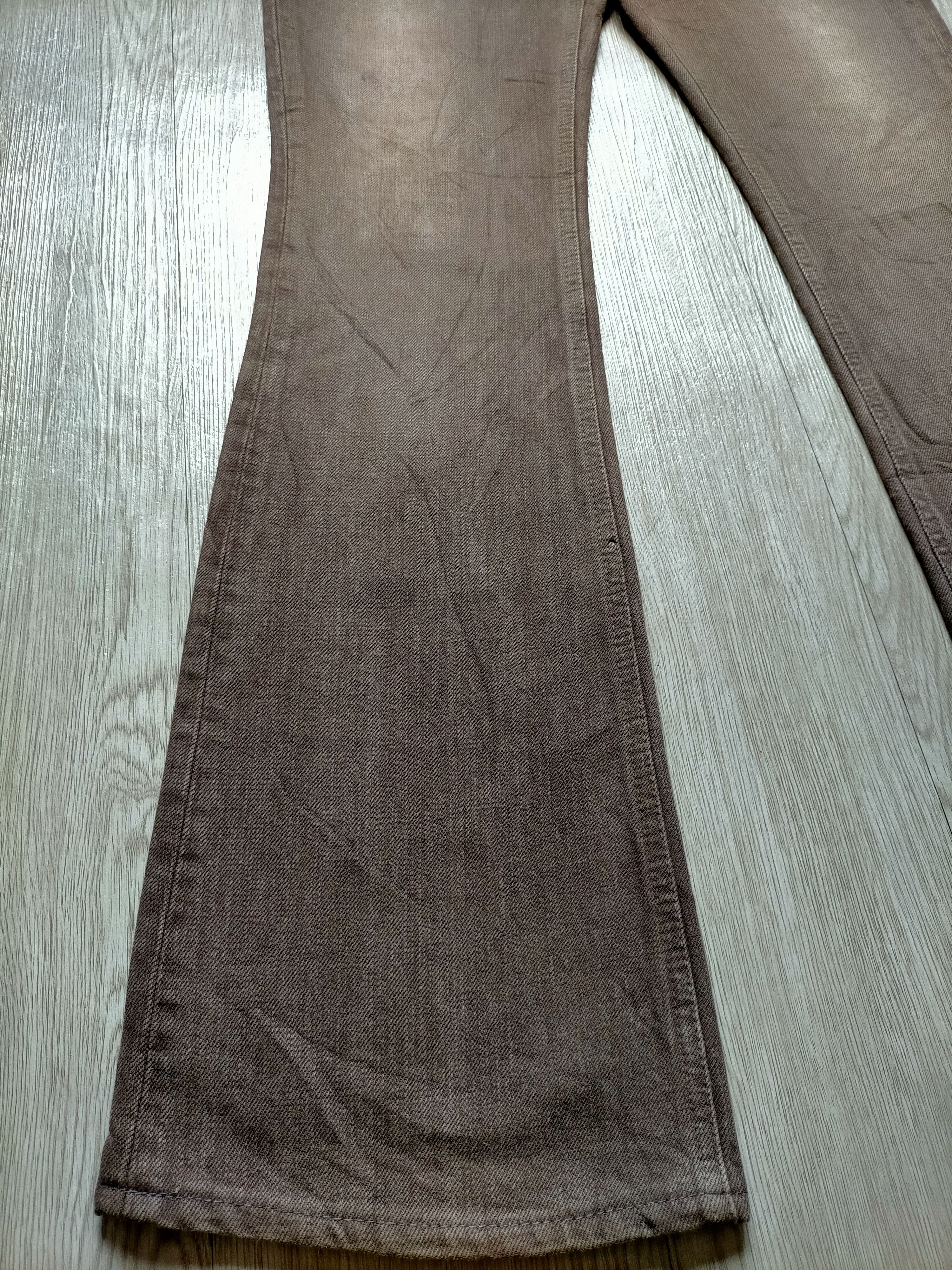 If Six Was Nine Flare Jeans D.M.G Domingo Boot cut Brown Denim Size US 29 - 10 Thumbnail
