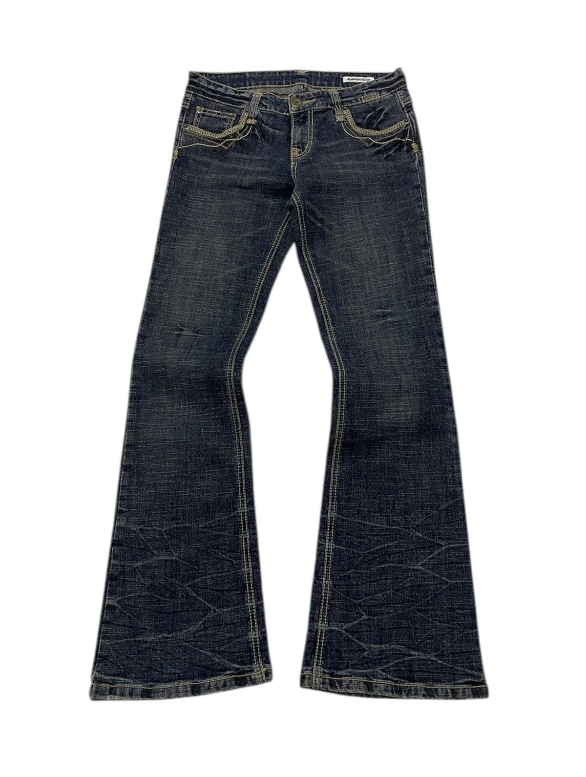 Hysteric Glamour SemanticDesign Japan Flare Jeans Size US 29 - 2 Thumbnail