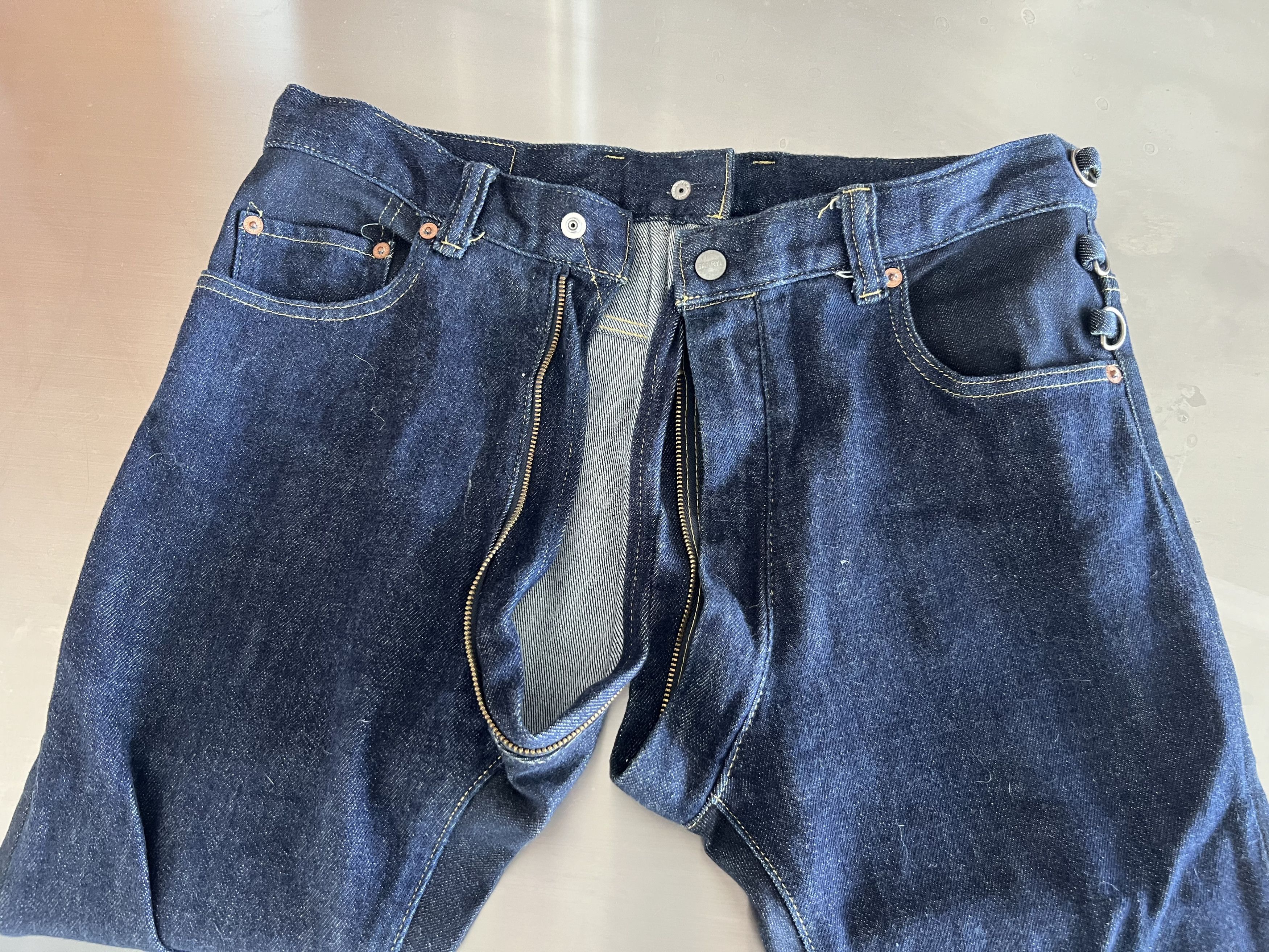 Ganryu Ganryu - Comme des garcons, Rise Zipper Jean Size US 32 / EU 48 - 7 Thumbnail
