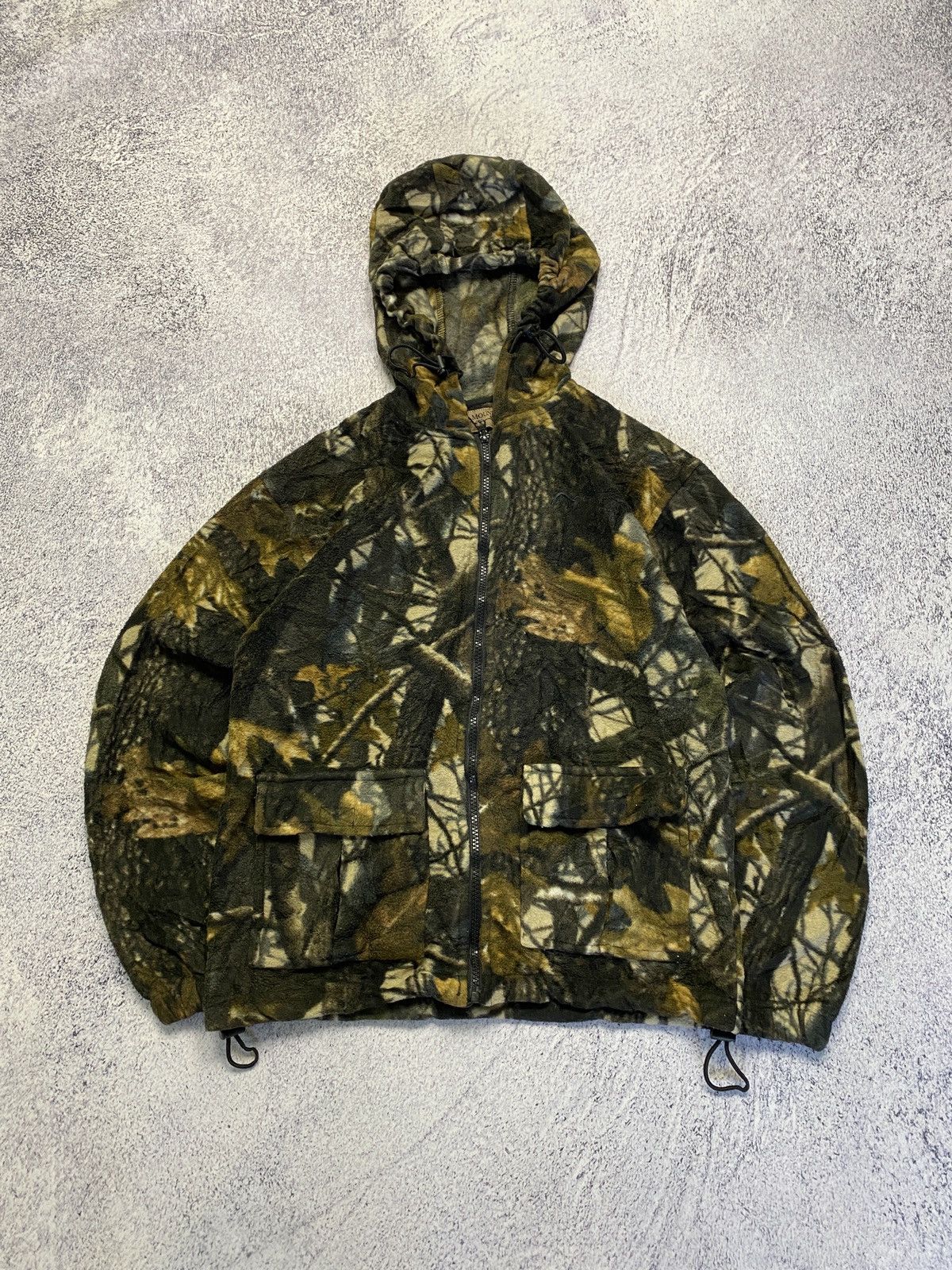 Realtree × Vintage Vintage Realtree Crazy Zip Up Hoodie Camo Y2K Size US S / EU 44-46 / 1 - 1 Thumbnail