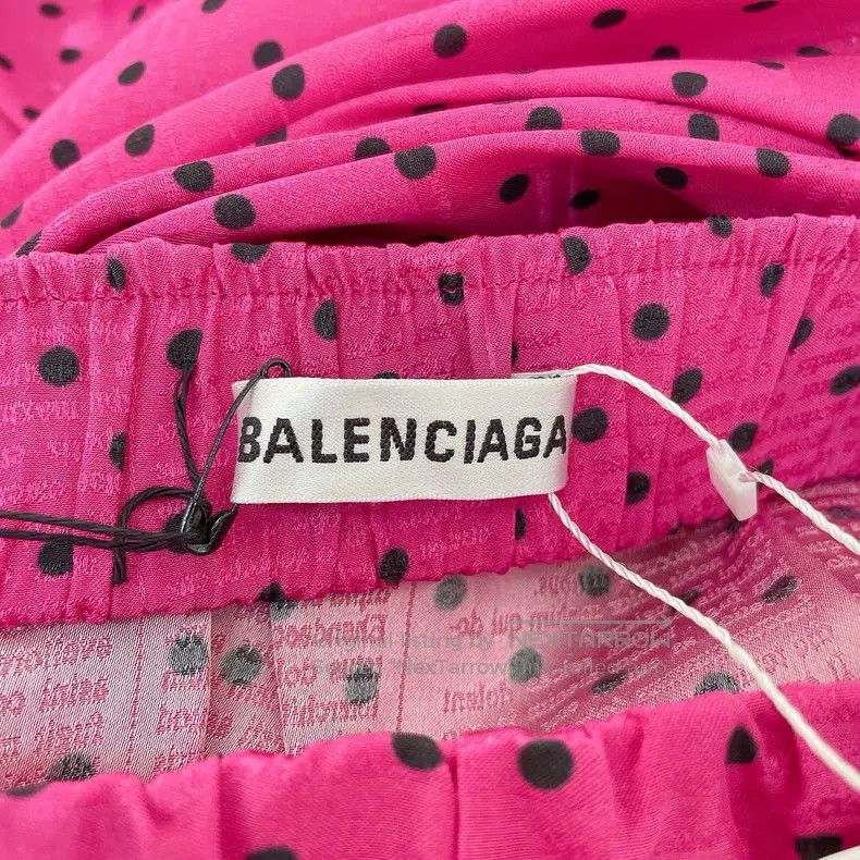 Balenciaga Balenciaga Pink Irregular Hem Skirt Size 37" - 6 Thumbnail