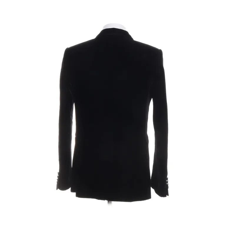 Saint Laurent Paris S/S16 Double Breasted Velvet Blazer Jacket x Hedi Slimane Size US S / EU 44-46 / 1 - 2 Thumbnail