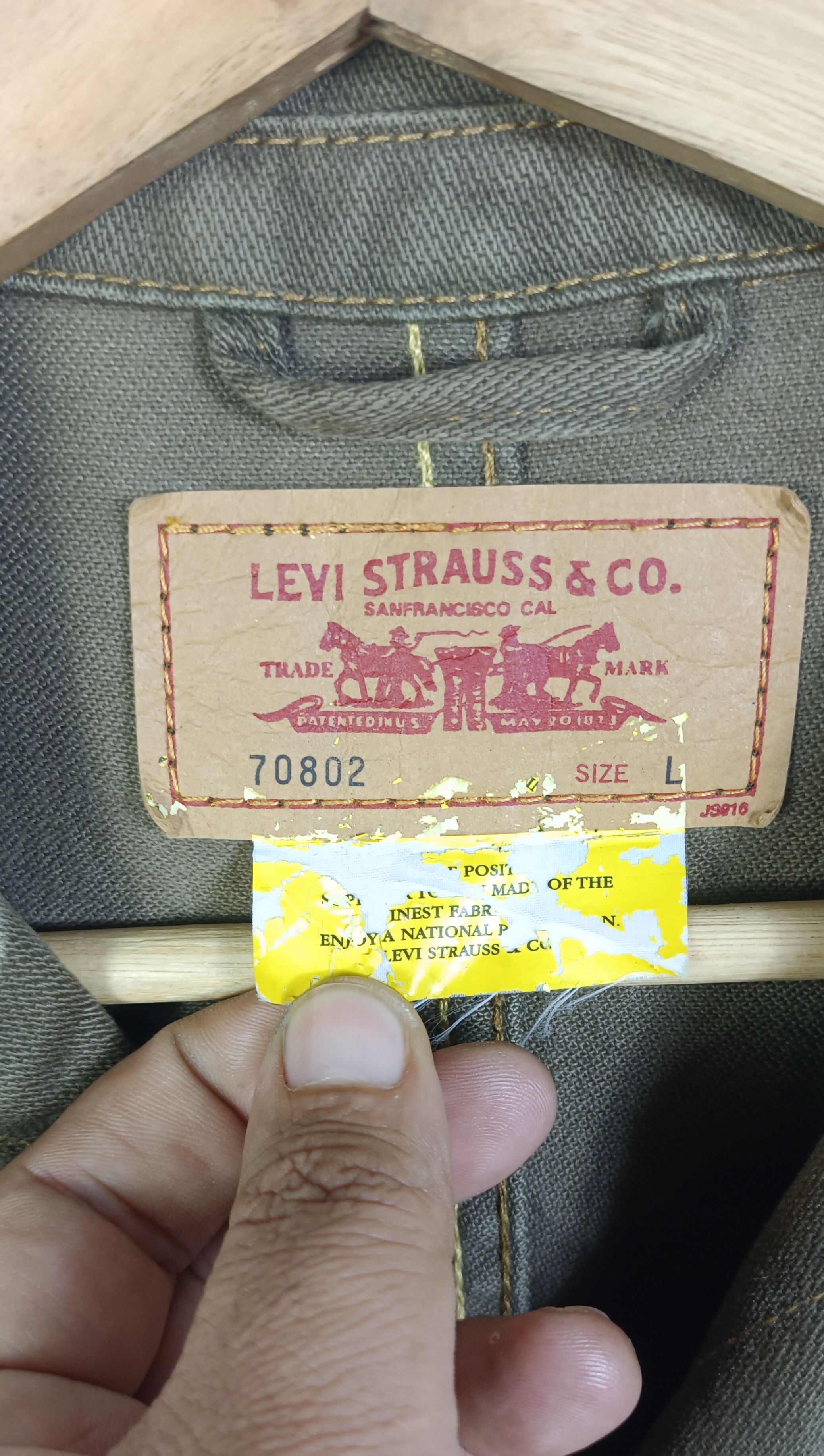 Levi's Vintage Clothing Rare Vintage🔥 Levi's Worker Western Pocket Jacket Size US L / EU 52-54 / 3 - 11 Thumbnail