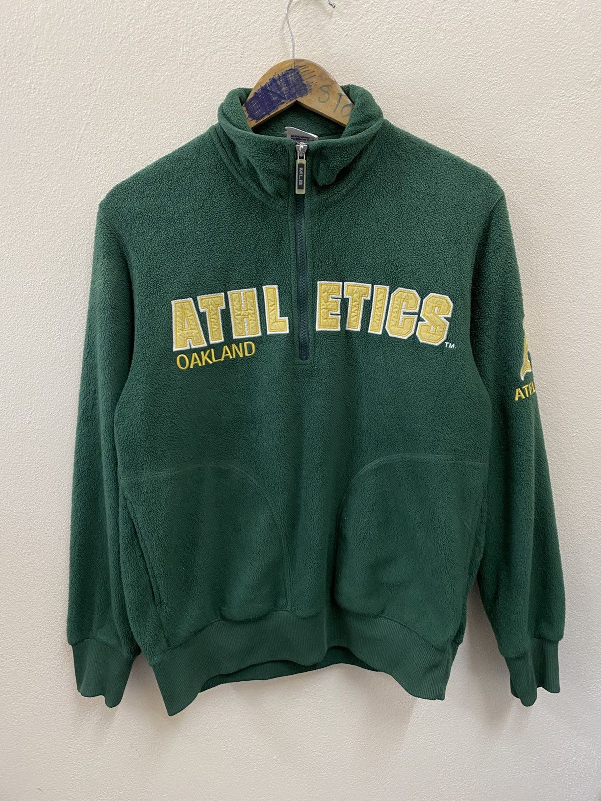 MLB Vintage MLB Fleece Jacket Size US L / EU 52-54 / 3 - 1 Thumbnail