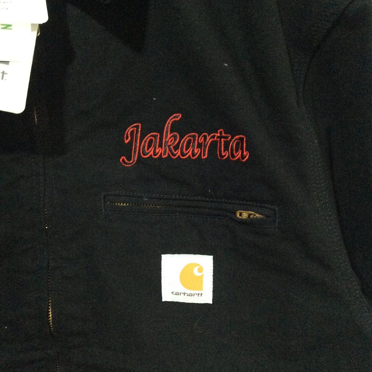 Carhartt Wip Detroit Jacket Carhartt Wip open Store Jakarta XL black new Size US XL / EU 56 / 4 - 4 Thumbnail