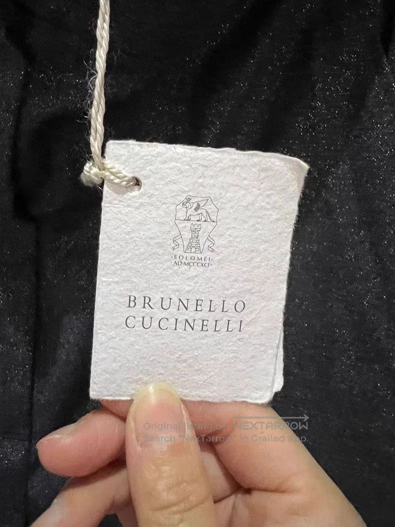 Brunello Cucinelli Brunello Cucinelli Wool Sparkle Pants. Size US 30 / EU 46 - 3 Thumbnail