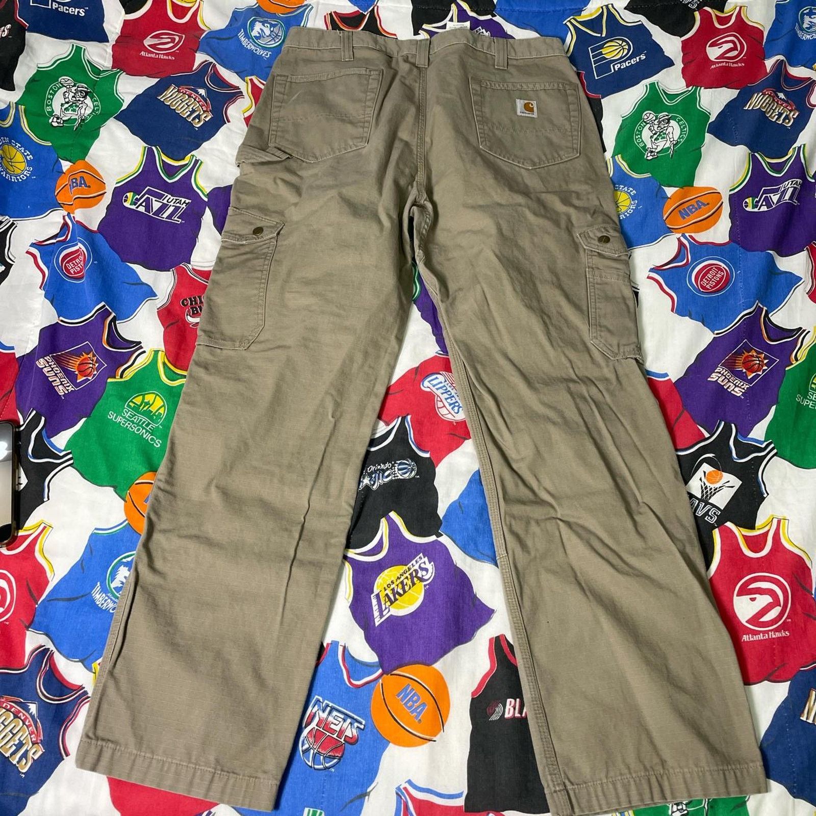 Carhartt × Vintage Vintage Carhartt Tactical Cargo Double Knee Workwear Pants Size US 38 / EU 54 - 3 Thumbnail