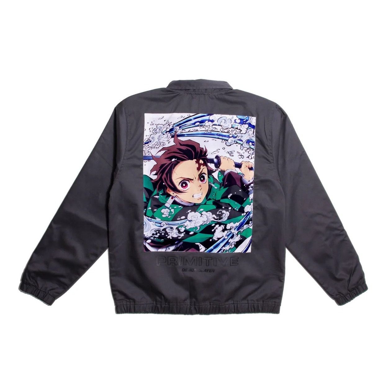Primitive Primitive Men's X Demon Slayer Tanjiro Kamado Utility Jacket Size US M / EU 48-50 / 2 - 1 Thumbnail