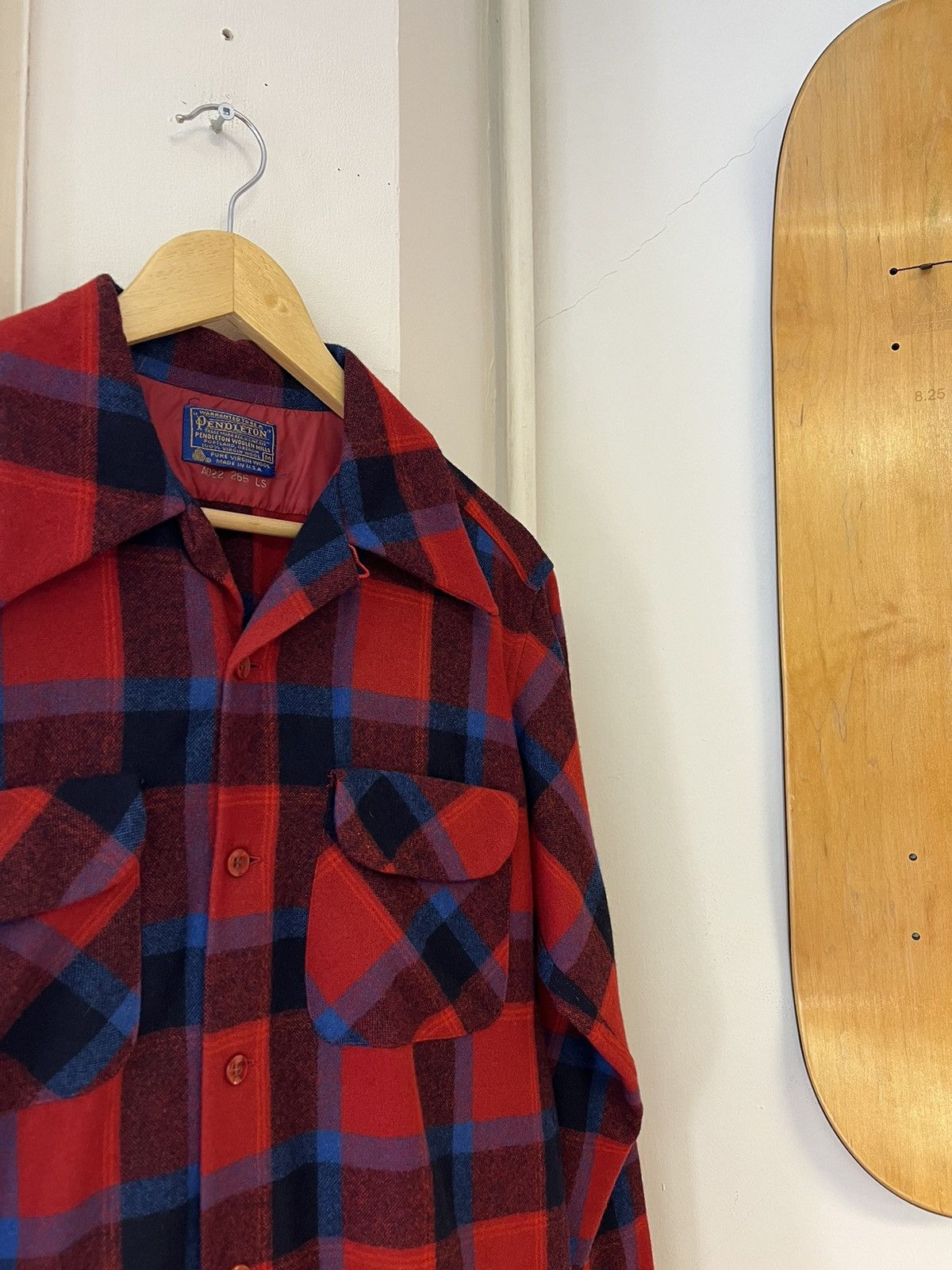 Japanese Brand × Pendleton × Vintage 70’s Pendleton Pure Wool Flannel Button Up Size US M / EU 48-50 / 2 - 2 Thumbnail