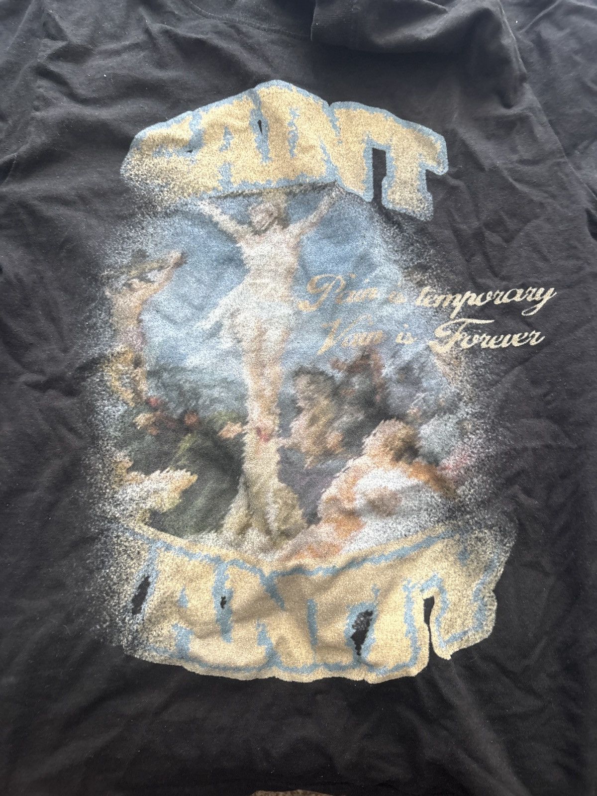Saint Vanity Saint vanity tee blurry cross Size US S / EU 44-46 / 1 - 2 Thumbnail