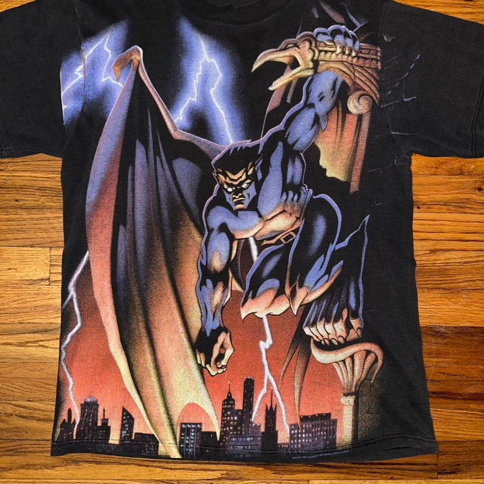 Giant × Vintage RARE 1994 Gargoyles AOP Tee Beuna Vista License To Giant XL Size US XL / EU 56 / 4 - 2 Thumbnail