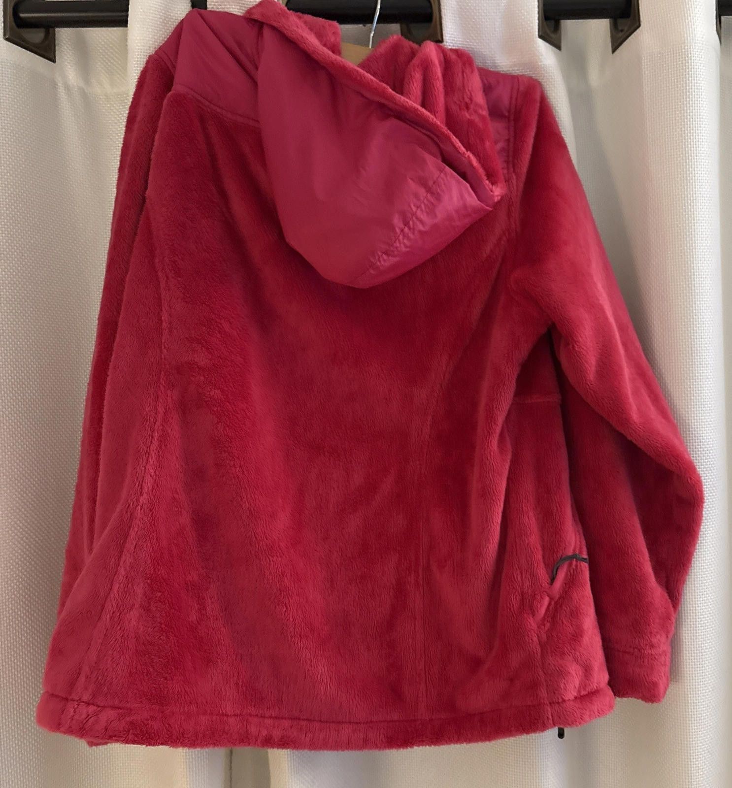 The North Face North Face Fushsia Fuzzy Fleece Zip Jacket Women’s Size XL Size XL / US 12-14 / IT 48-50 - 4 Thumbnail