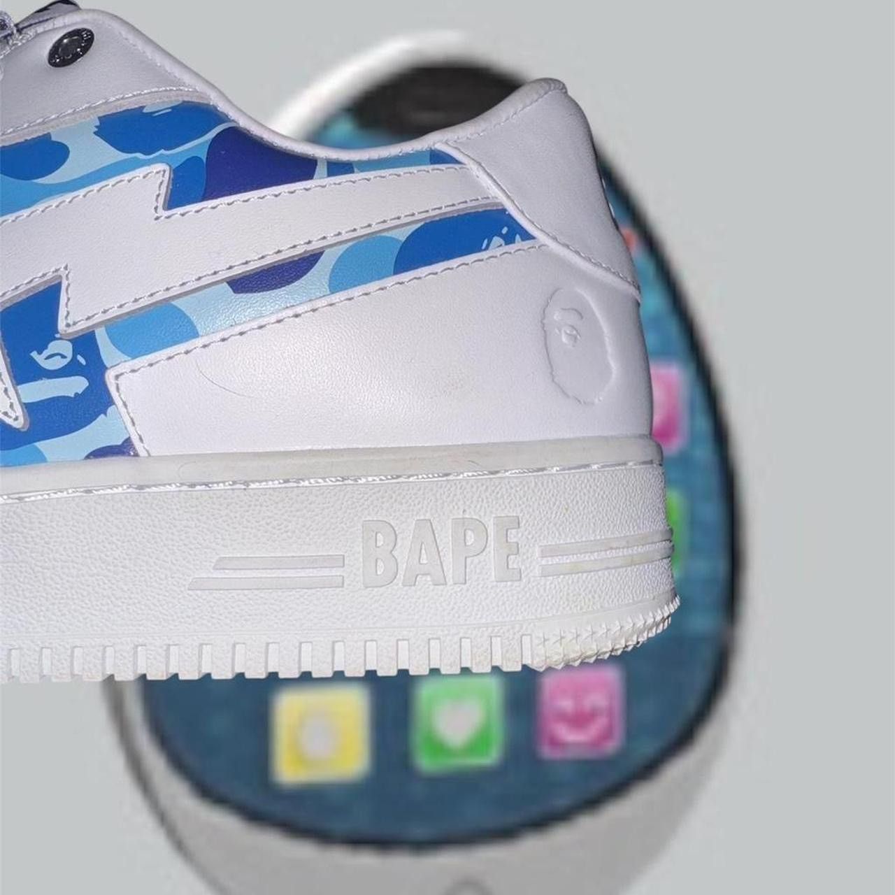 Bape Bapesta ABC Icon Shoes Size US 9.5 / EU 42-43 - 3 Thumbnail