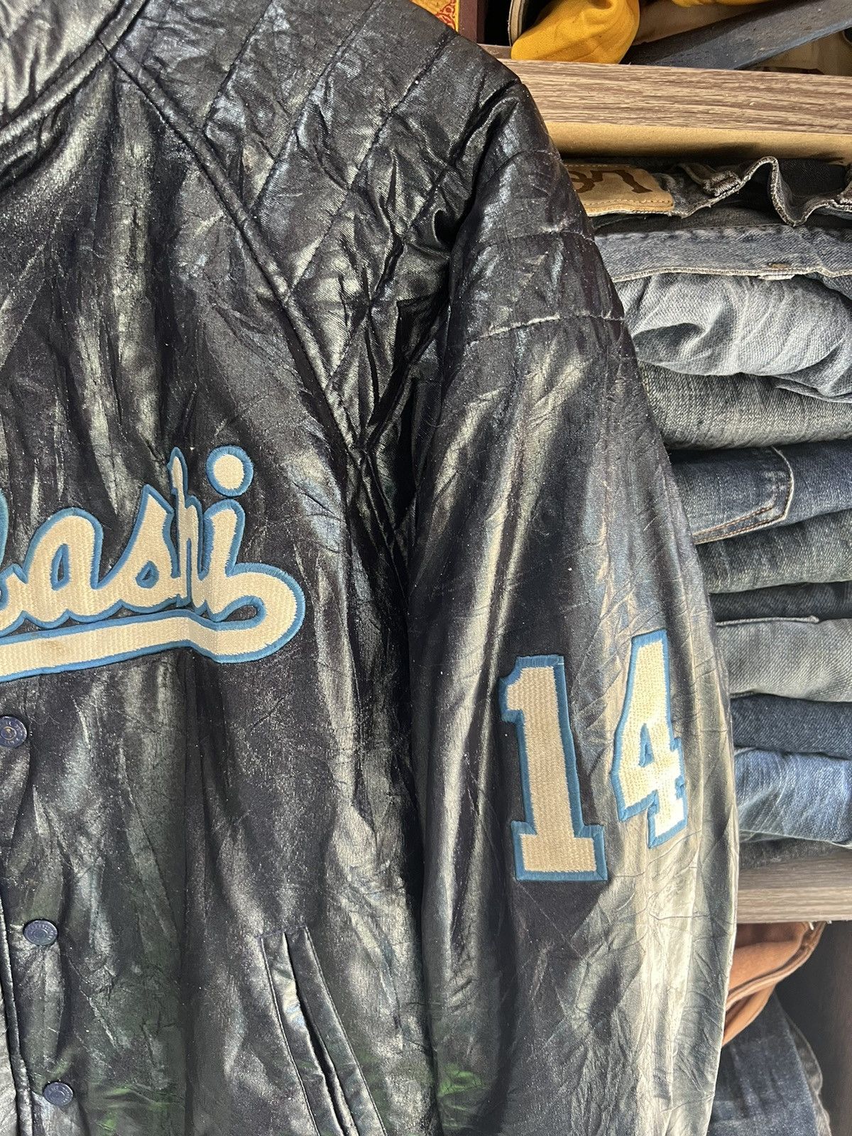 Other 🔥Vintage Zett Jaspo Baseball Gear Button Jacket Size US L / EU 52-54 / 3 - 5 Thumbnail