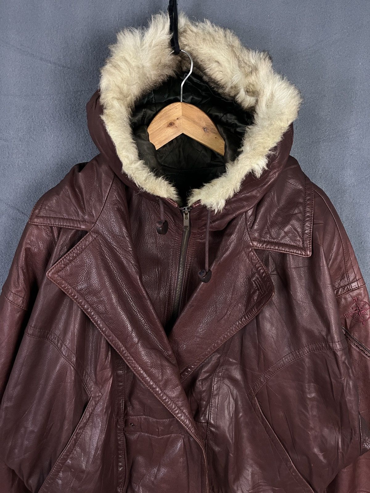 Genuine Leather × Vera Pelle × Vintage Stran Idea Vintage Vera Pelle Made in Italy Size US M / EU 48-50 / 2 - 6 Thumbnail