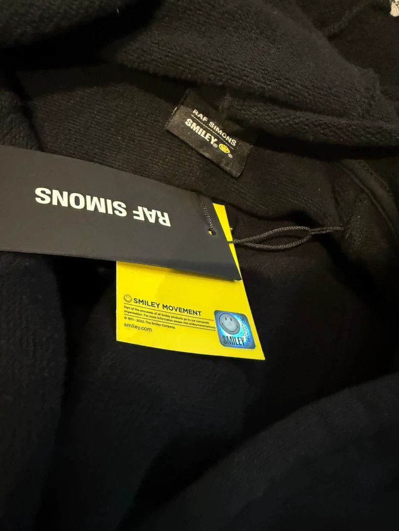 Raf Simons Raf Simons Oversized Hoodie with Smiley Face-2505 Size US L / EU 52-54 / 3 - 4 Thumbnail