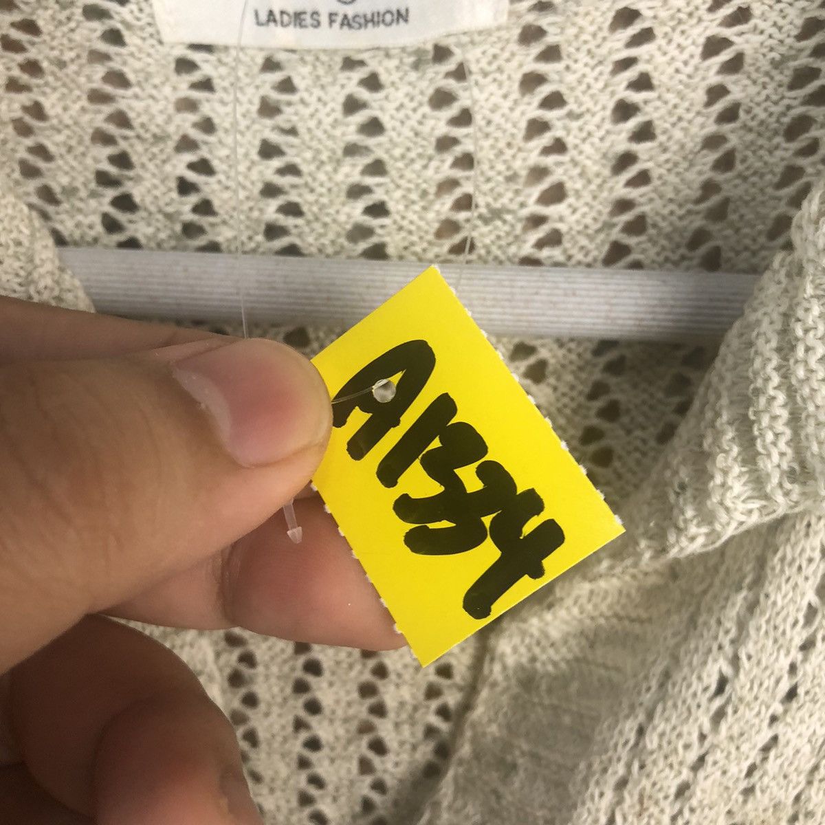 Homespun Knitwear × Japanese Brand Unga Grey Vest Knitwear #A1334 Size US S / EU 44-46 / 1 - 10 Thumbnail