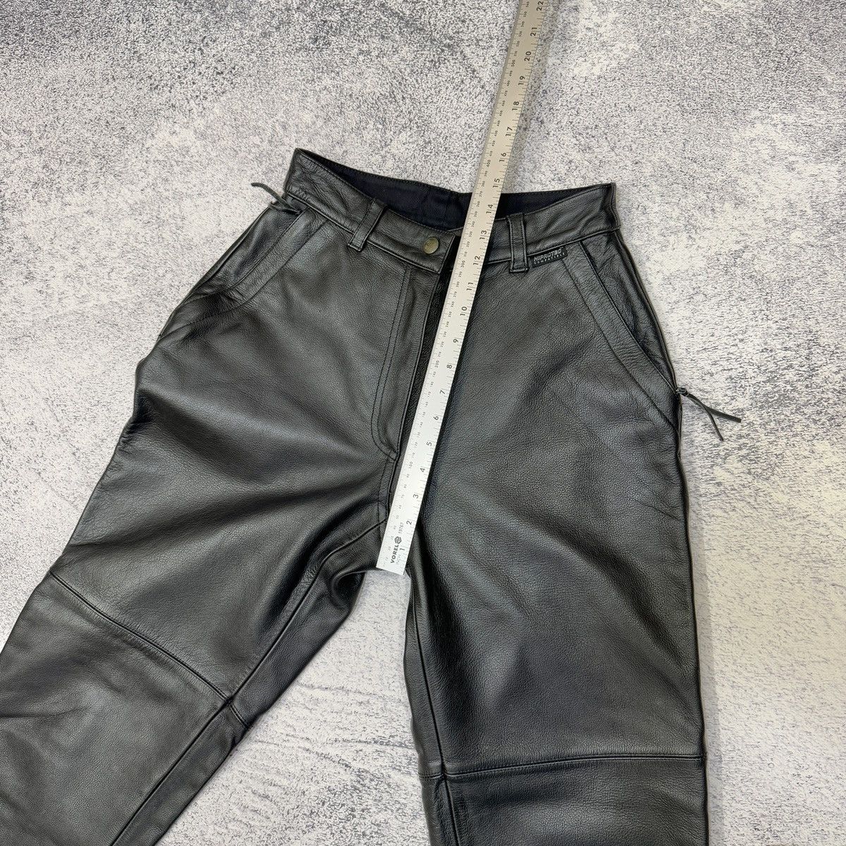 Hein Gericke Classic Gear Hiprotec Leather Motorcycle Pants Size 40 Size 30" / US 8 / IT 44 - 18 Thumbnail