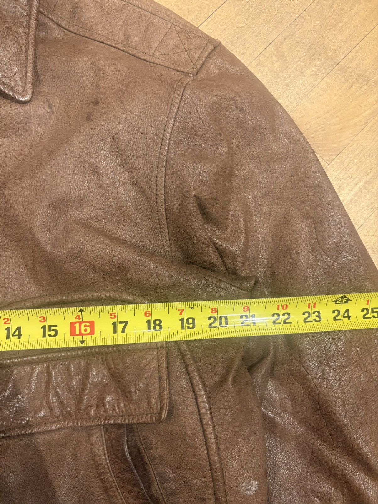Vintage Vintage ash creek trading leather jacket Size US L / EU 52-54 / 3 - 6 Thumbnail