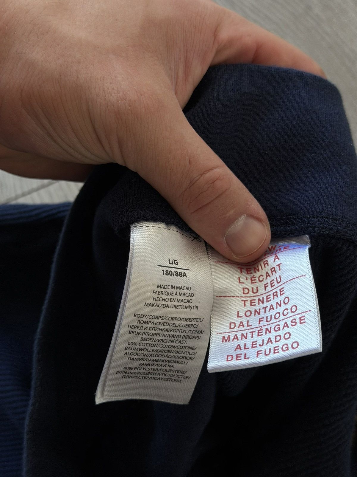 Polo Ralph Lauren Polo Ralph Lauren Embroidered Logo Regular Legs Sweat Pants Size US 33 - 16 Thumbnail