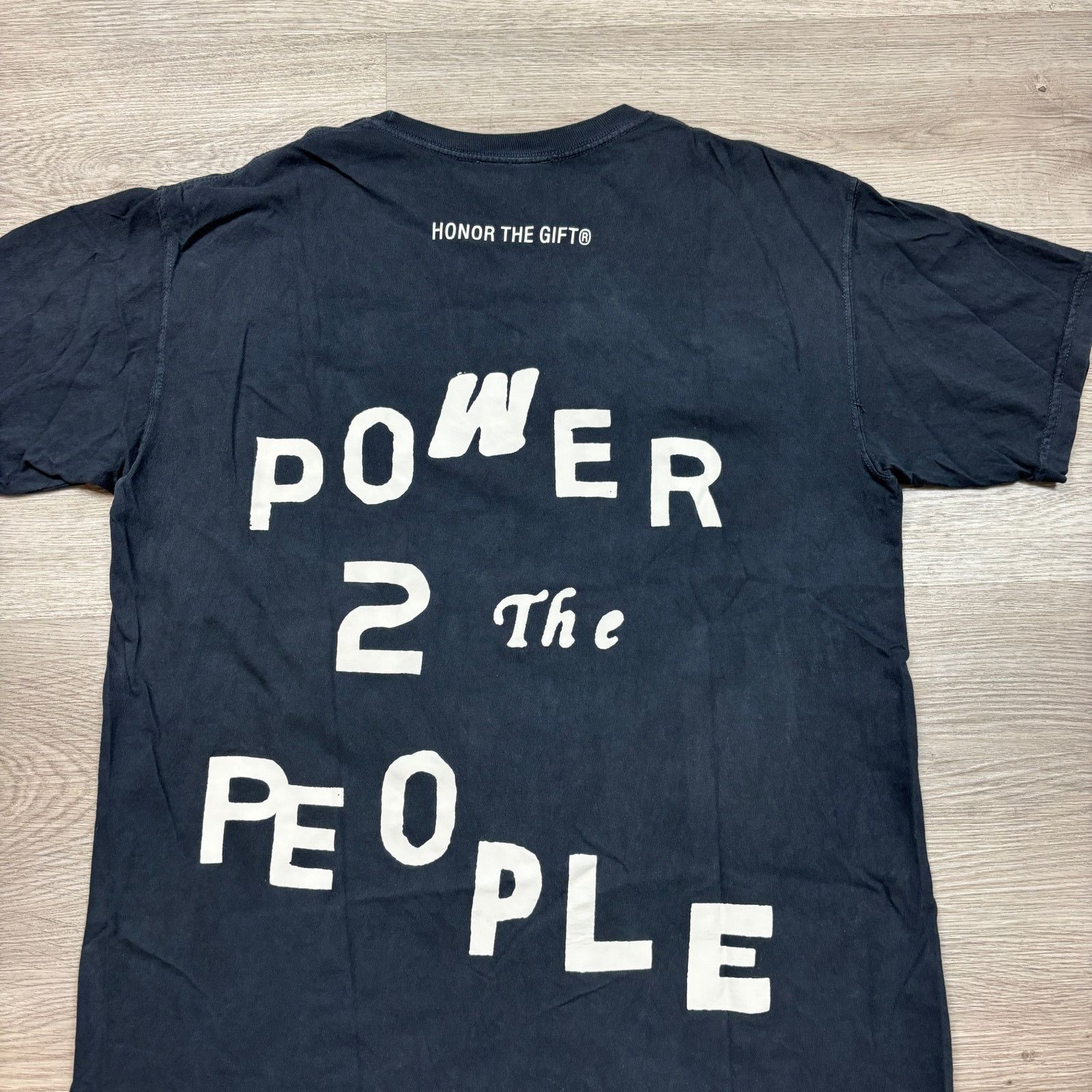 Honor the Gift Rare Honor The Gift Power 2 The People T Shirt Men's Large Size US L / EU 52-54 / 3 - 4 Thumbnail