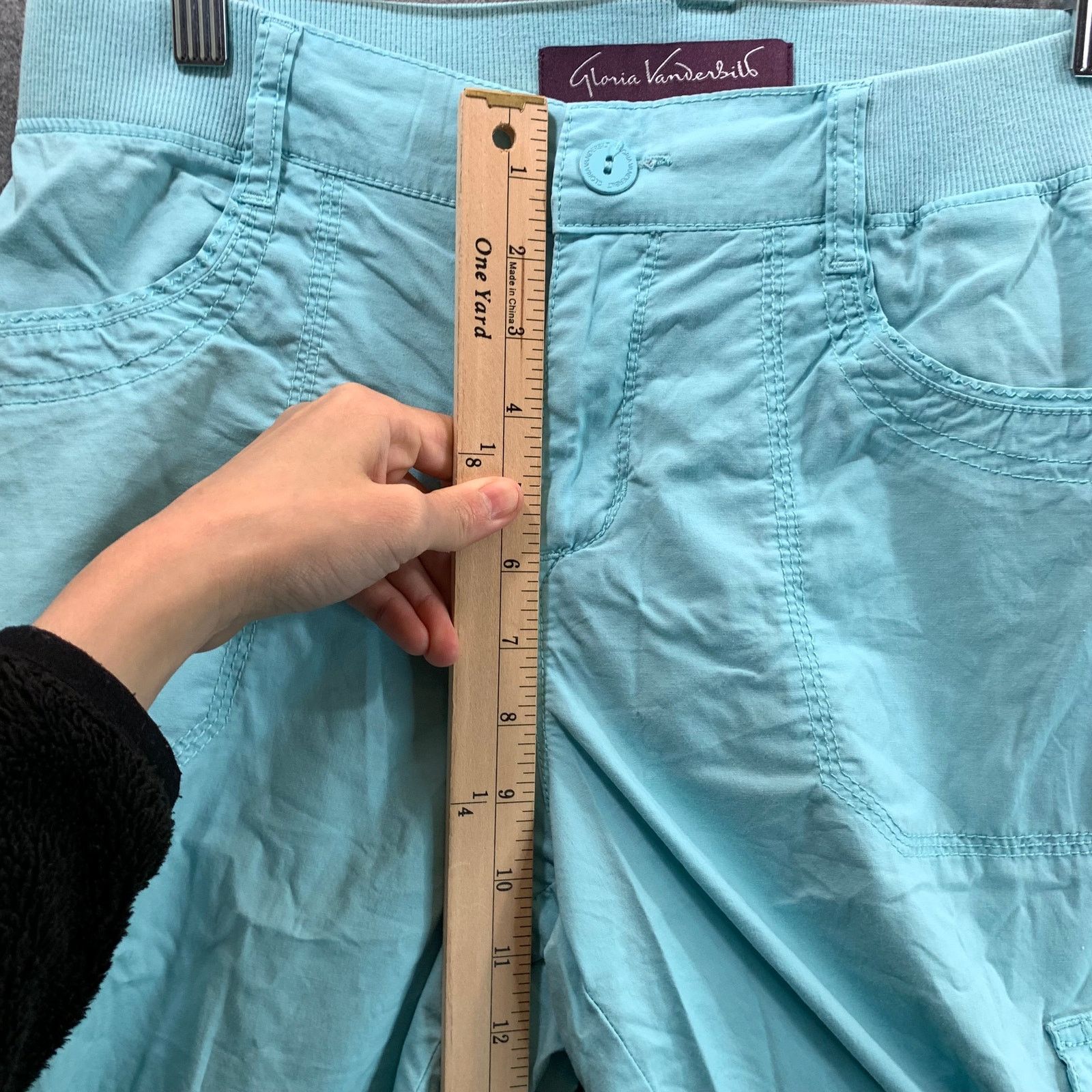 Gloria Vanderbilt Gloria Vanderbilt Shorts Women Size 6 Light Blue Size 28" / US 6 / IT 42 - 5 Thumbnail