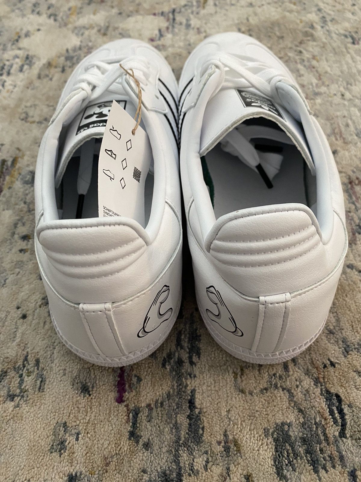 Adidas × Disney Disney Adidas Vegan Samba Sz 10 Size US 10 / EU 43 - 4 Thumbnail