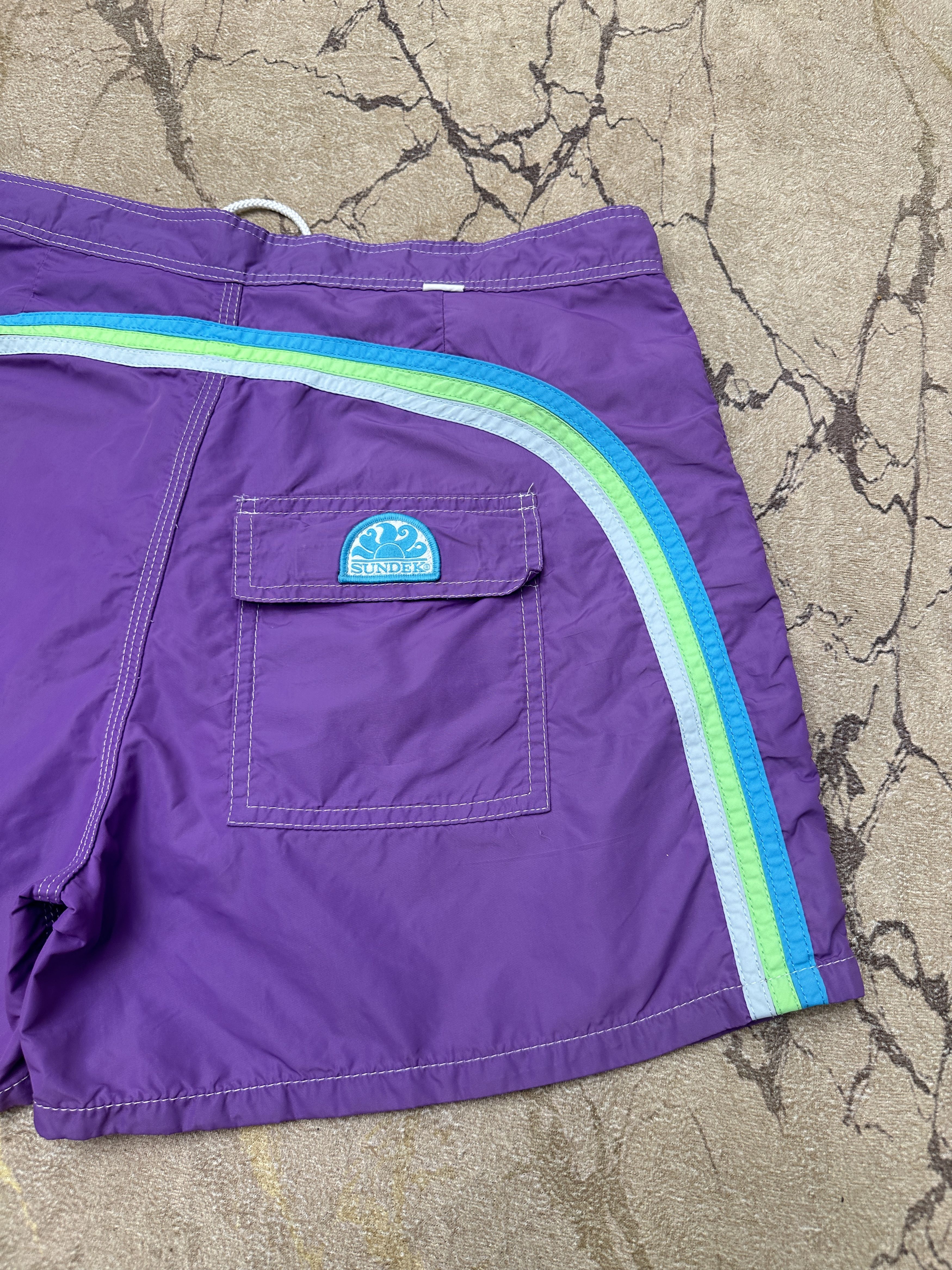 Sundek Sundek 33 Beach Board Shorts Trunks Bath Suit Size 33 S Size US 33 - 5 Thumbnail
