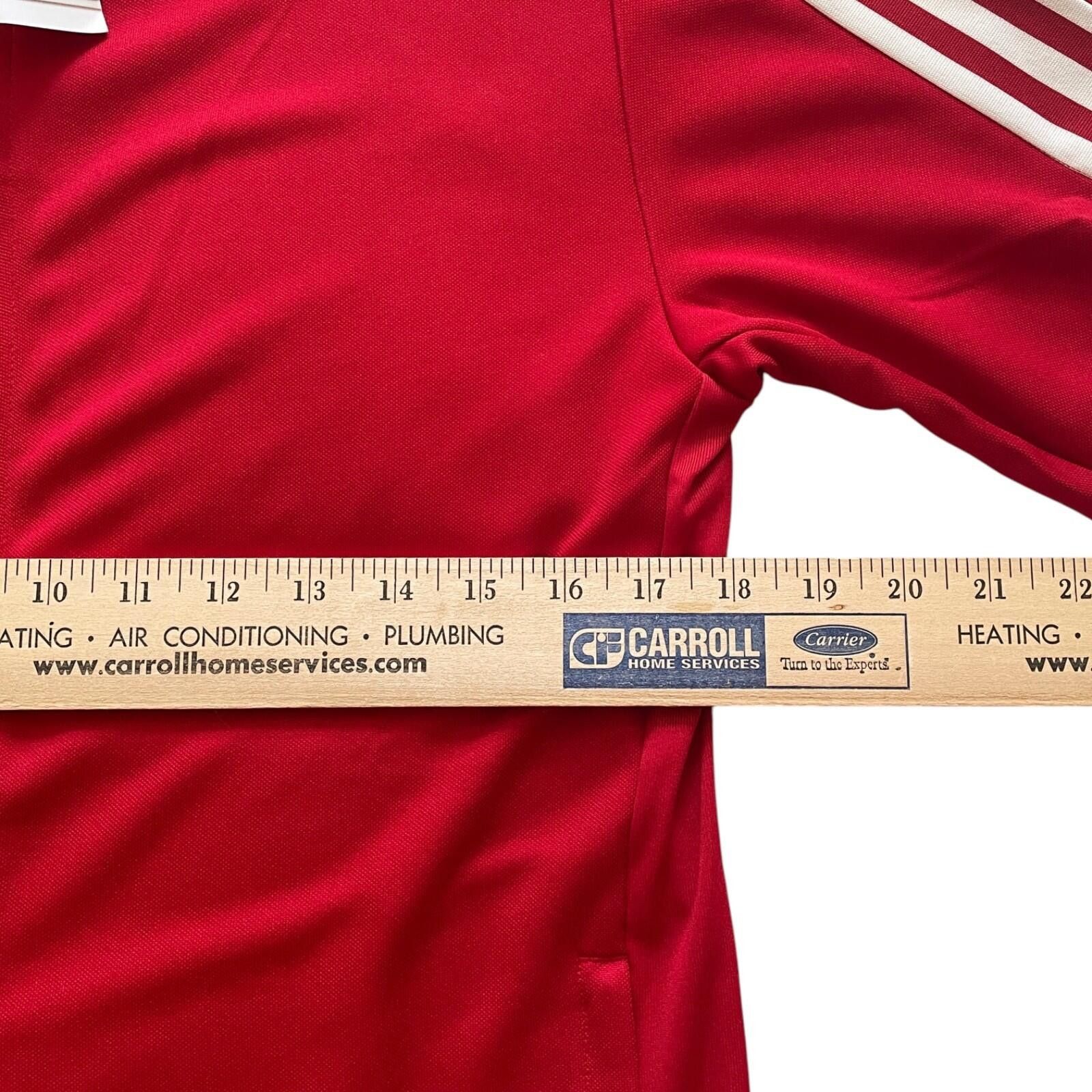 Adidas Adidas Tiro 21 Jacket Mens Small Red White NWT Full Zip NEW! Size ONE SIZE - 11 Thumbnail