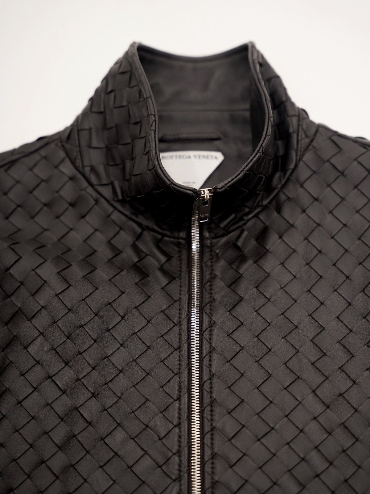Bottega Veneta “Bottega Veneta Intrecciato Blouson” $12,000 retail! Size US L / EU 52-54 / 3 - 3 Thumbnail