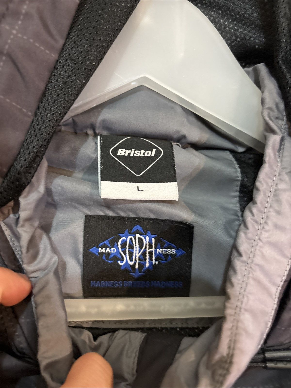 Japanese Brand Fc real Bristol x madness windbreaker jacket | Grailed