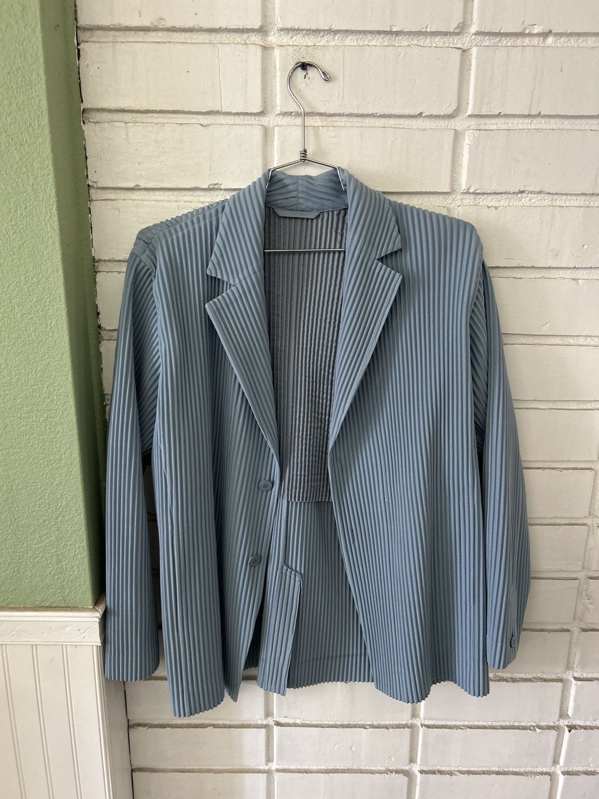 Homme Plisse Issey Miyake SS23 Grass Field Jacket | Grailed