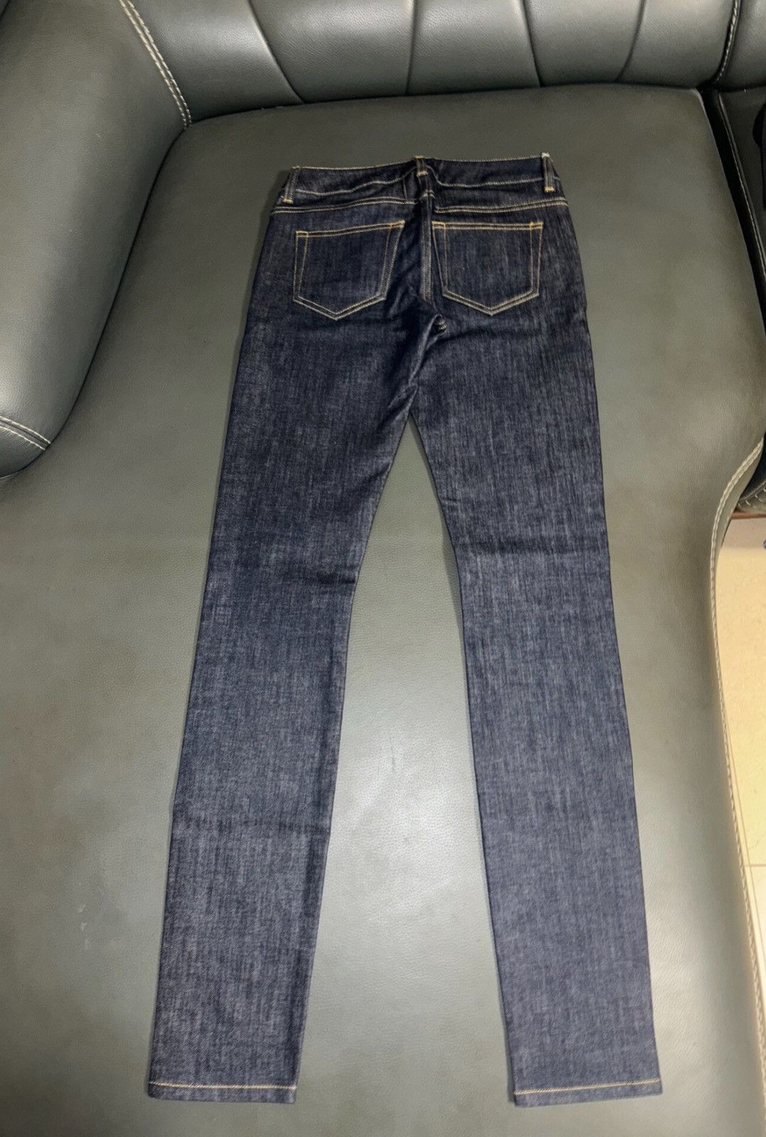 Saint Laurent Paris Saint Laurent SLP 2013FW Bright Blue Basic Jeans Size US 26 / EU 42 - 2 Thumbnail