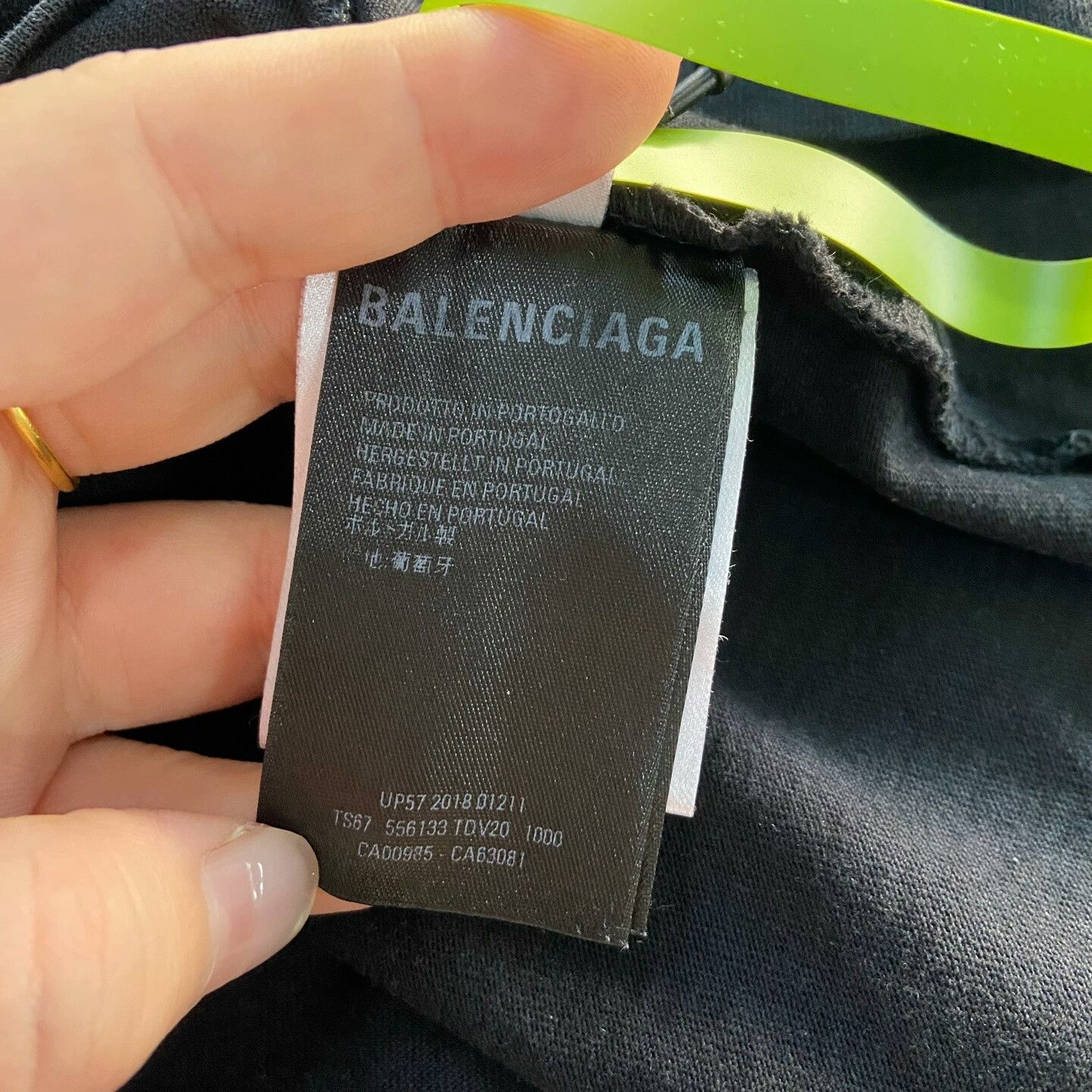 Balenciaga Balenciaga Teche Techno Short Sleeve Size US M / EU 48-50 / 2 - 3 Thumbnail