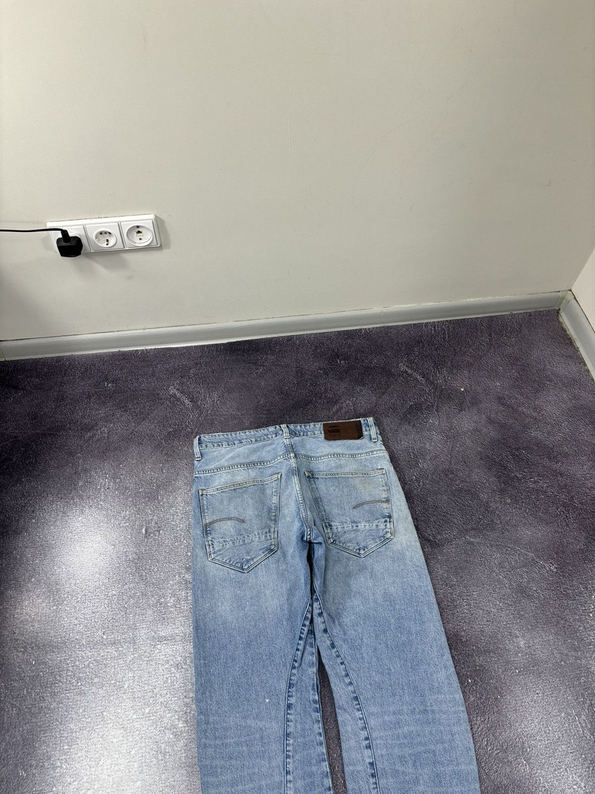G-Star Vintage G-Star Raw Restored Arc Relaxed Tapered Denim Jeans Size US 32 / EU 48 - 18 Thumbnail