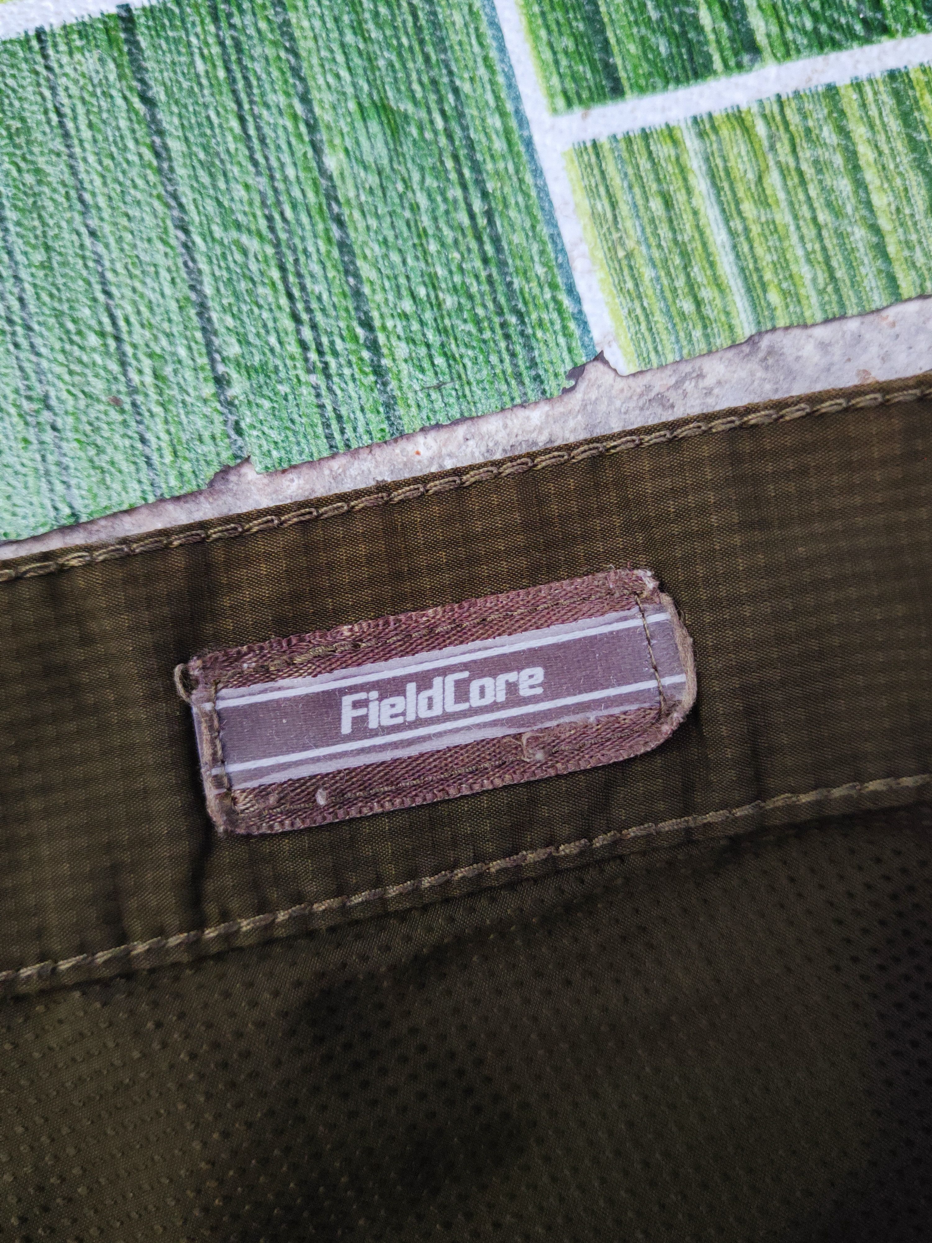 Japanese Brand FieldCore Olive Tactical Cargo hiking track Pants #W522 Size US 32 / EU 48 - 16 Thumbnail