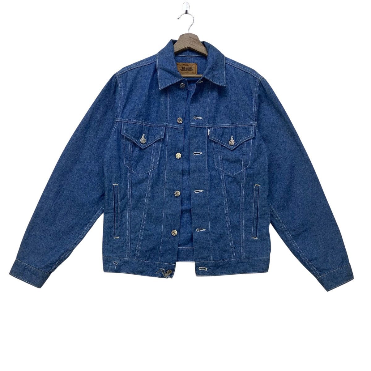 Levi's Vintage Levi’s Denim Trucker Jacket Size US S / EU 44-46 / 1 - 1 Thumbnail