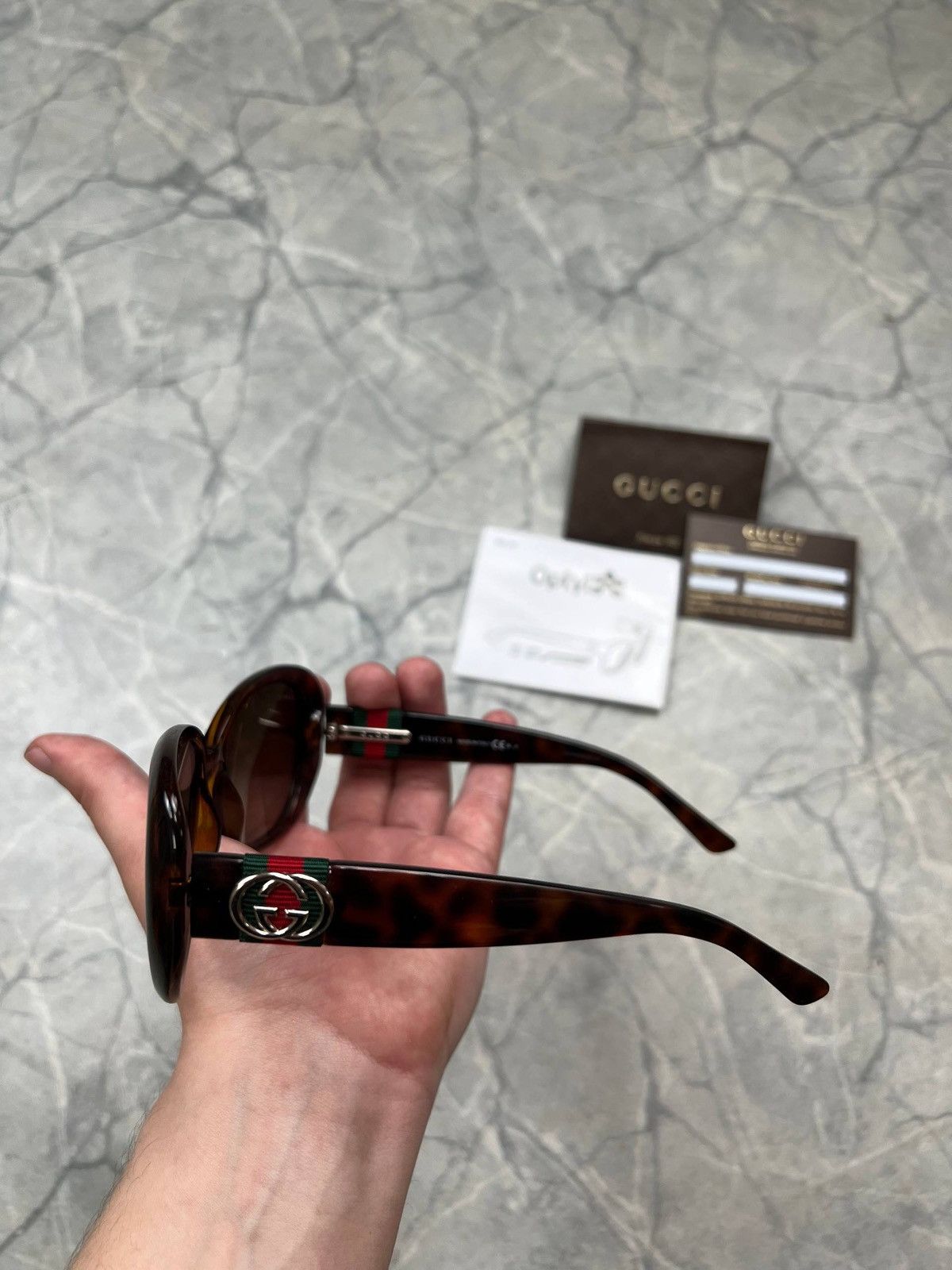 Gucci Gucci Sunglasses Luxury Y2k Avant Garde Size ONE SIZE - 8 Thumbnail