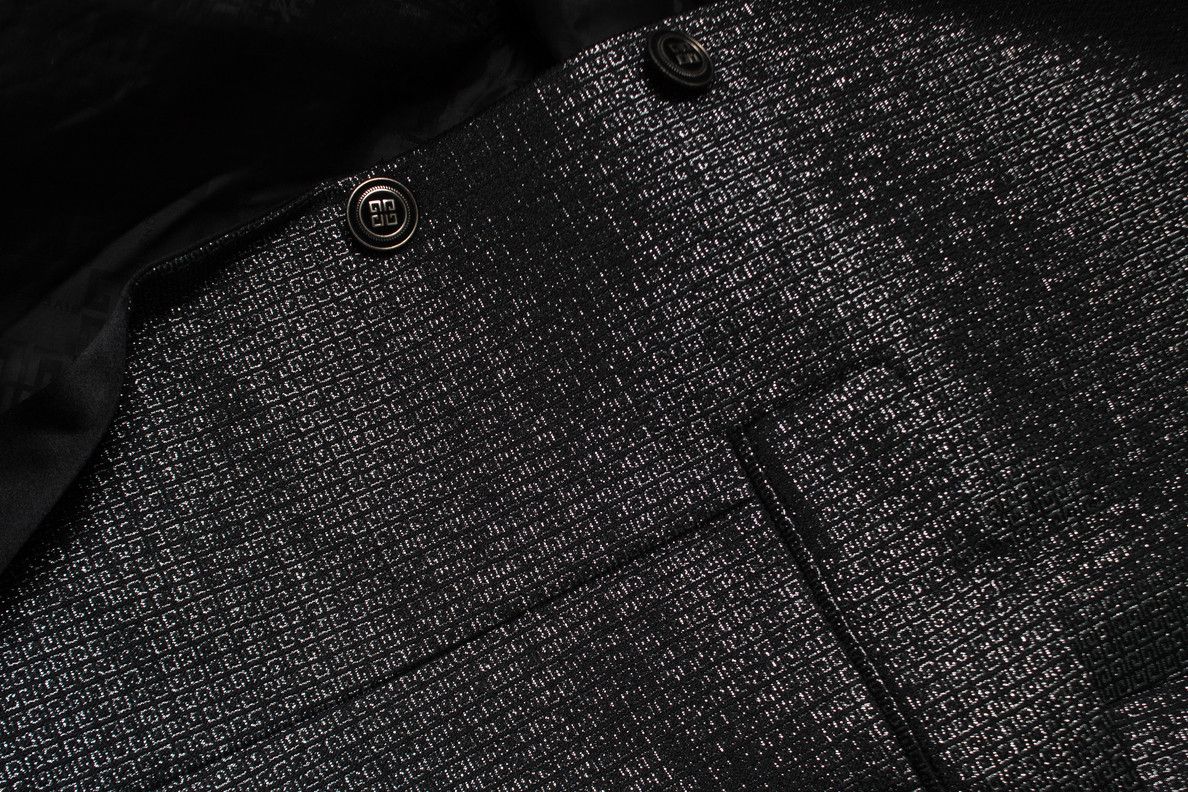 Givenchy Givenchy, Lurex jacquard logo blazer Size 52R - 12 Thumbnail