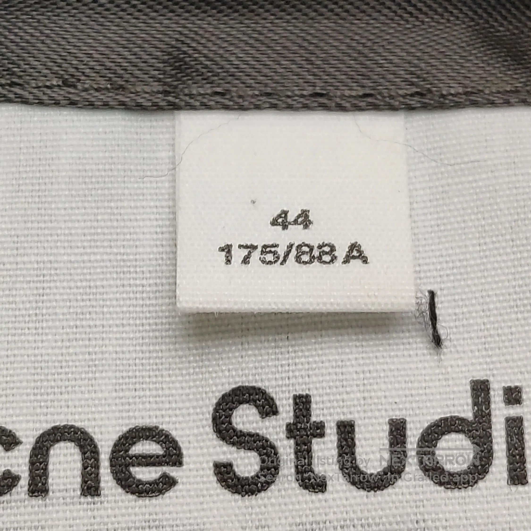 Acne Studios Acne Studios Cotton Single-Breasted Lapel Coat M/48. Size US XS / EU 42 / 0 - 8 Thumbnail